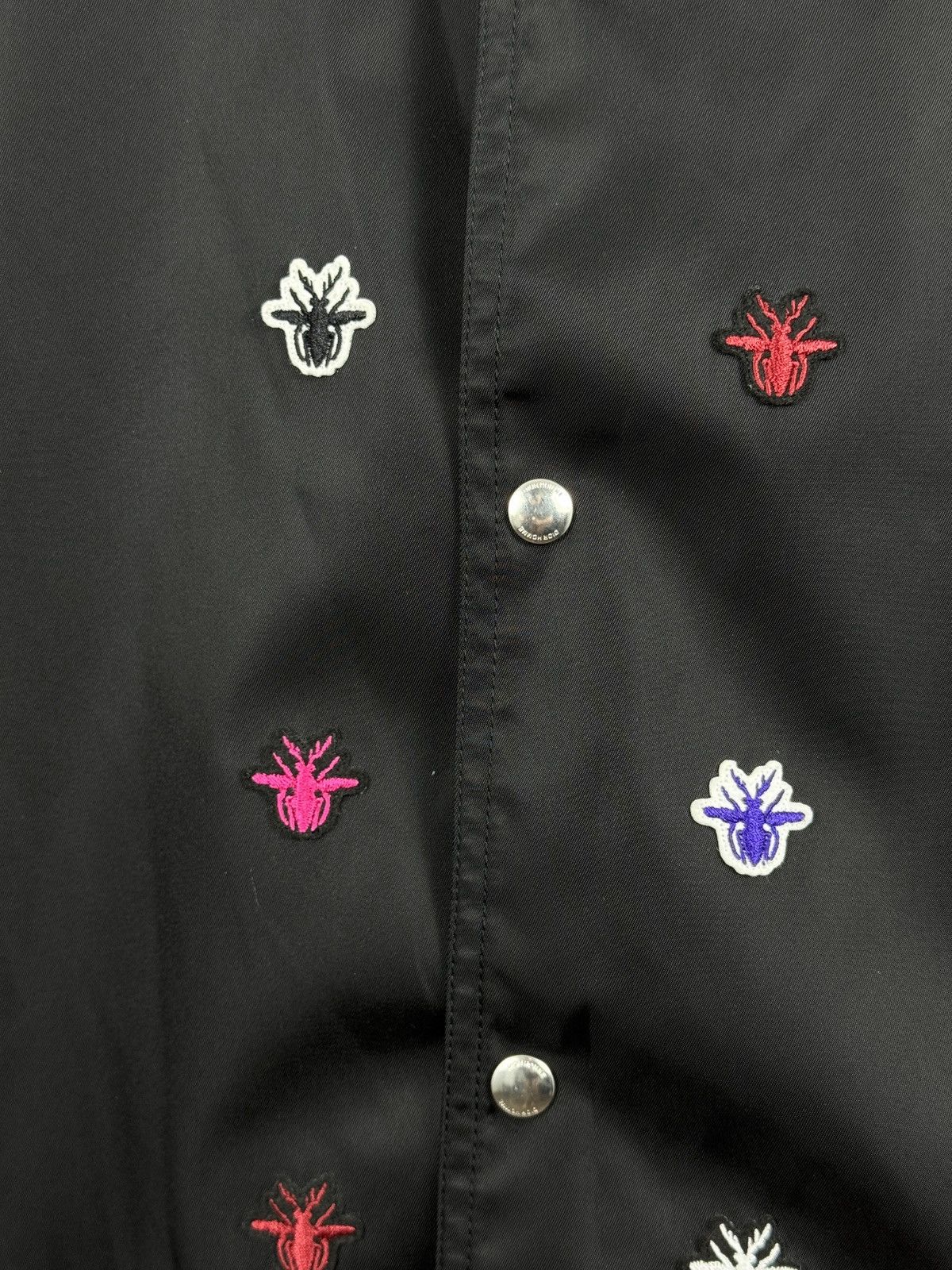 Dior DIORHomme Bee Embroidered Jacket For Men Black Size US M / EU 48-50 / 2 - 7 Thumbnail