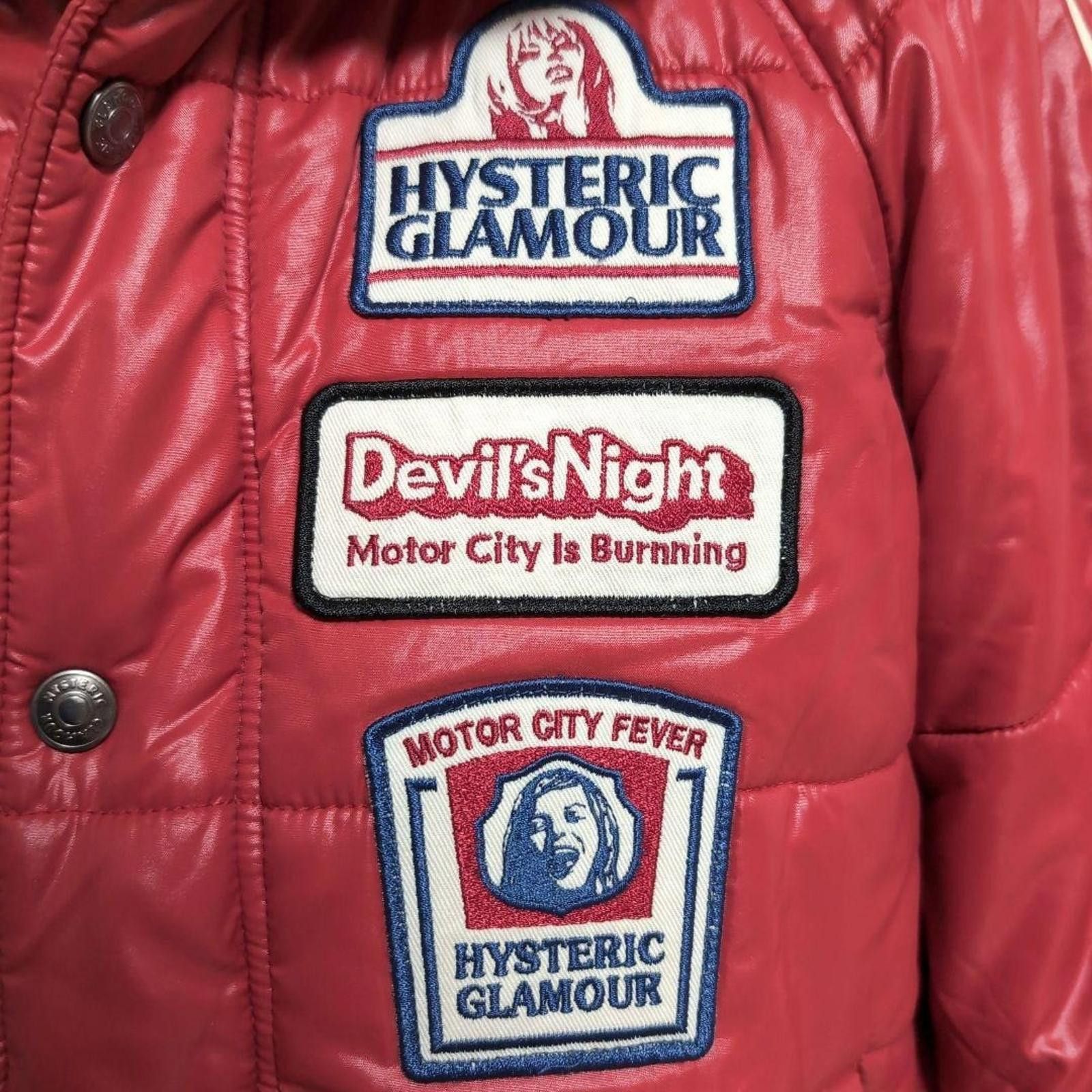 Hysteric Glamour Hysteric Glamour - Red Puffer Jacket with Hood Size US M / EU 48-50 / 2 - 4 Thumbnail