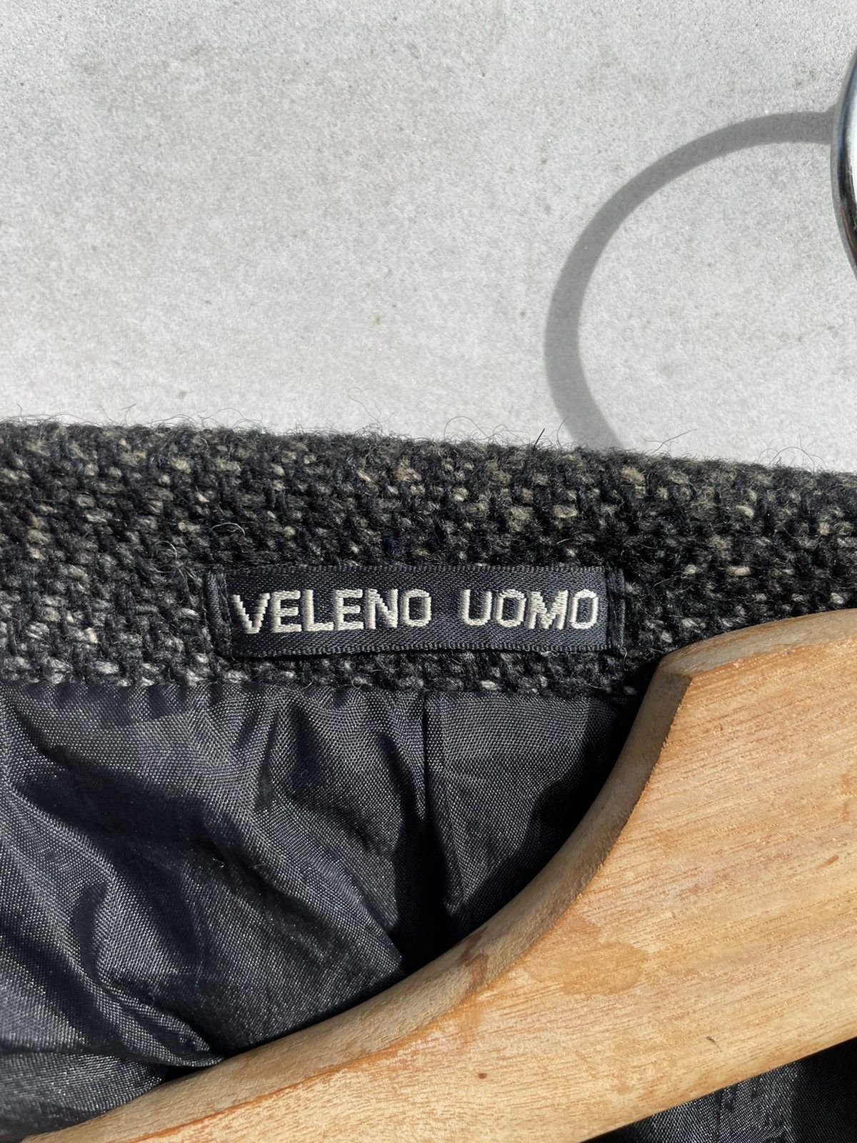 Vintage 🔥Accept Binding Offer🔥 Grey Wool Blend Veleno Uomo Blazer Size US L / EU 52-54 / 3 - 7 Thumbnail