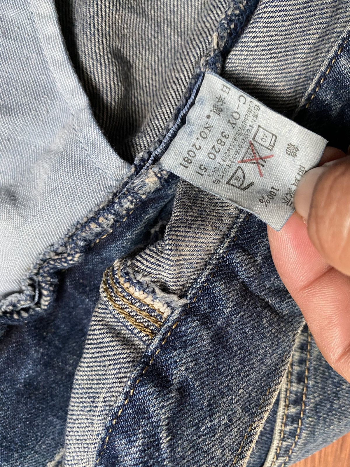 Japanese Brand × Marithe + Francois Girbaud × Vintage Vintage Marithe Francois Girbaud Baggy Jeans Size US 33 - 9 Thumbnail