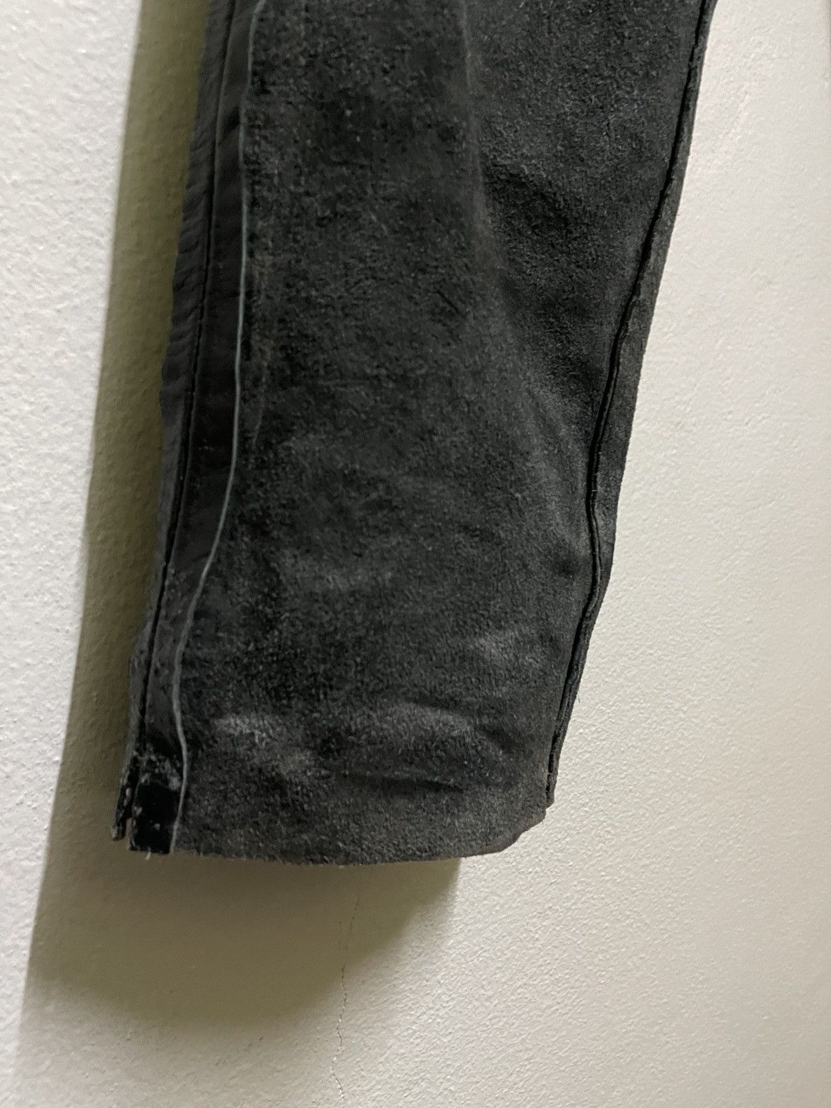 Genuine Leather × Vintage Leather Pants Biker Size US 29 - 21 Thumbnail