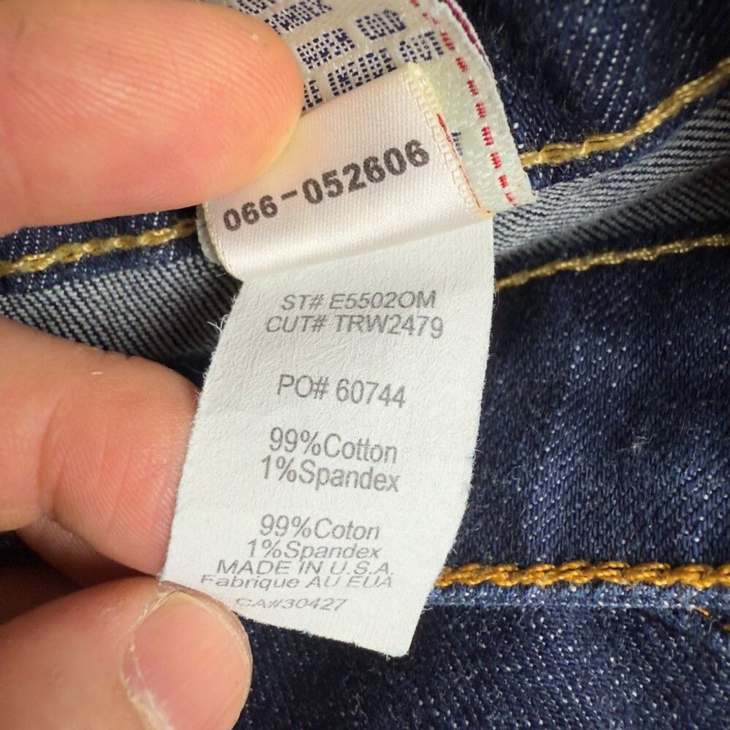 True Religion TRUE RELIGION Johnny Bootcut Low Rise Blue Jeans Size 30 Size 42" / US 20 - 6 Thumbnail