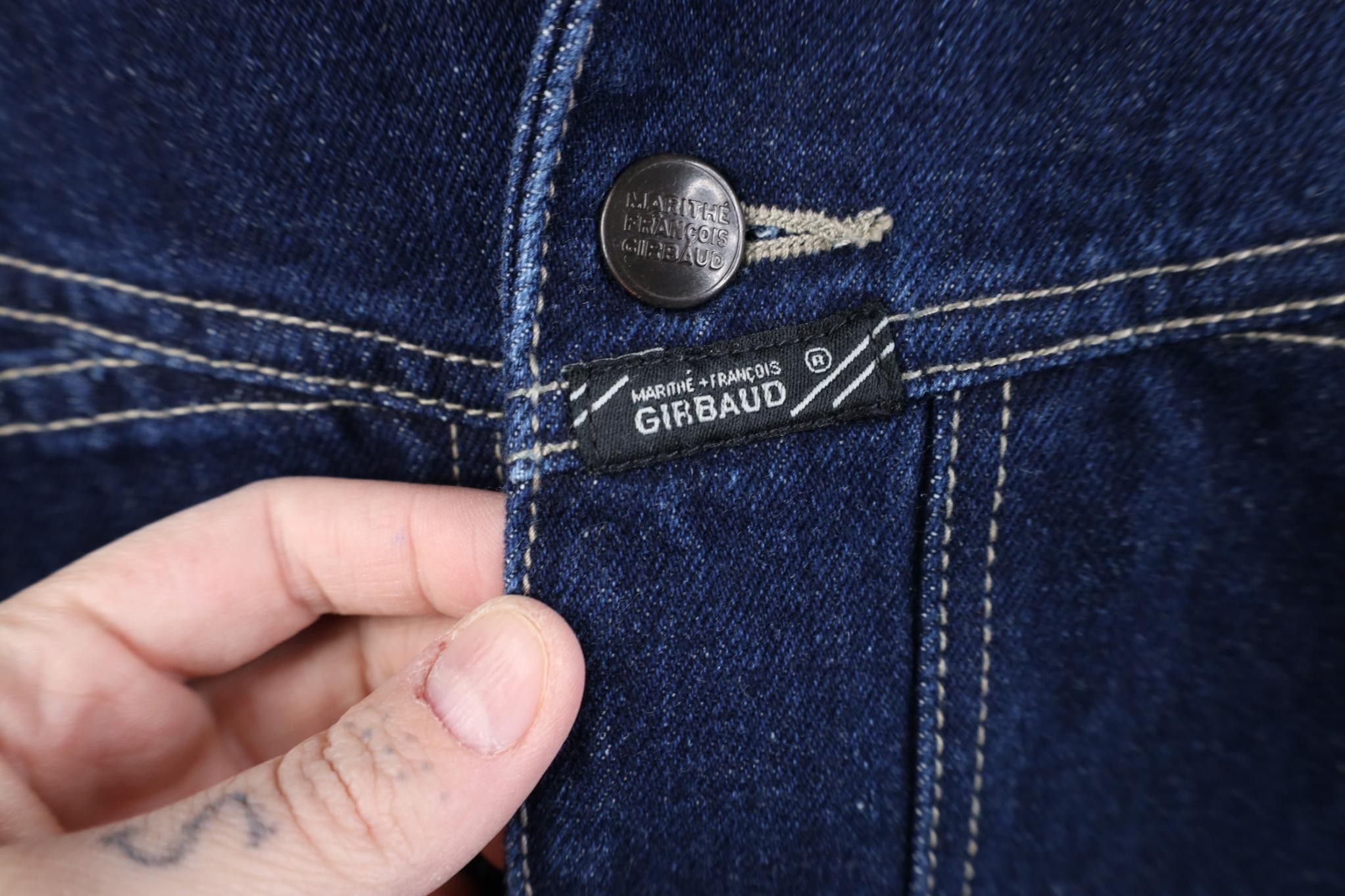 Marithe + Francois Girbaud Deadstock Vintage 90s Marithe Francois Girbaud Jacket Size US XXL / EU 58 / 5 - 4 Thumbnail