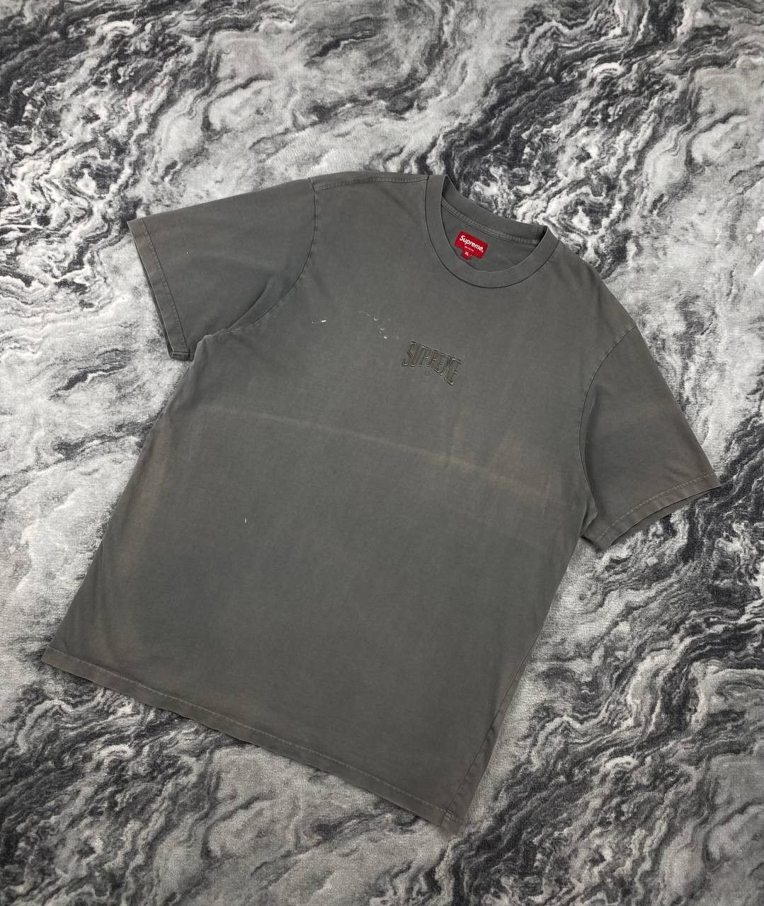 Supreme Supreme Acid Wash S/S Top T Shirt Men Size XL Gray Size US XL / EU 56 / 4 - 1 Thumbnail