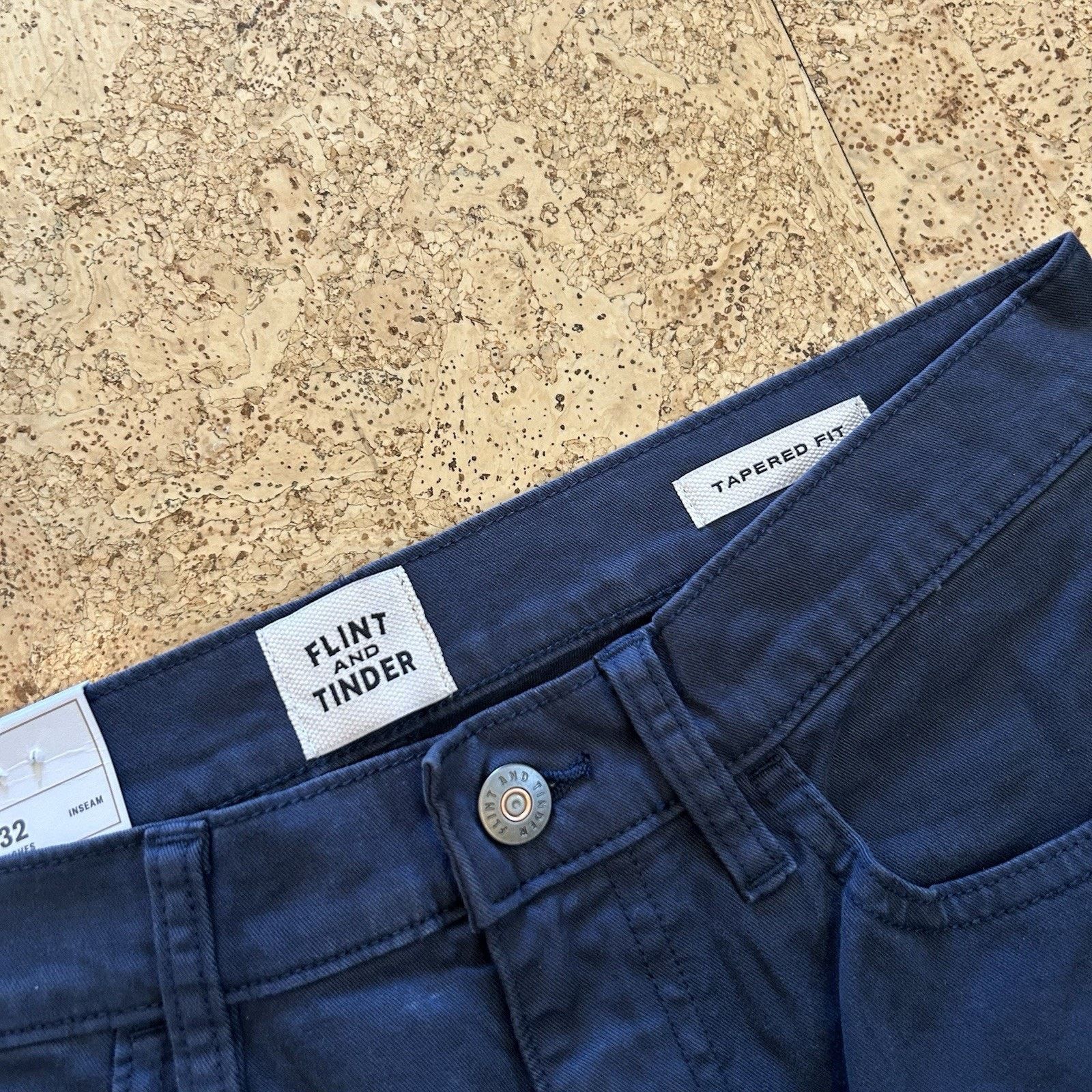 Flint And Tinder NEW Huckberry 365 Tapered Fit Stretch Chino Pants 30x32 Size US 30 / EU 46 - 2 Thumbnail