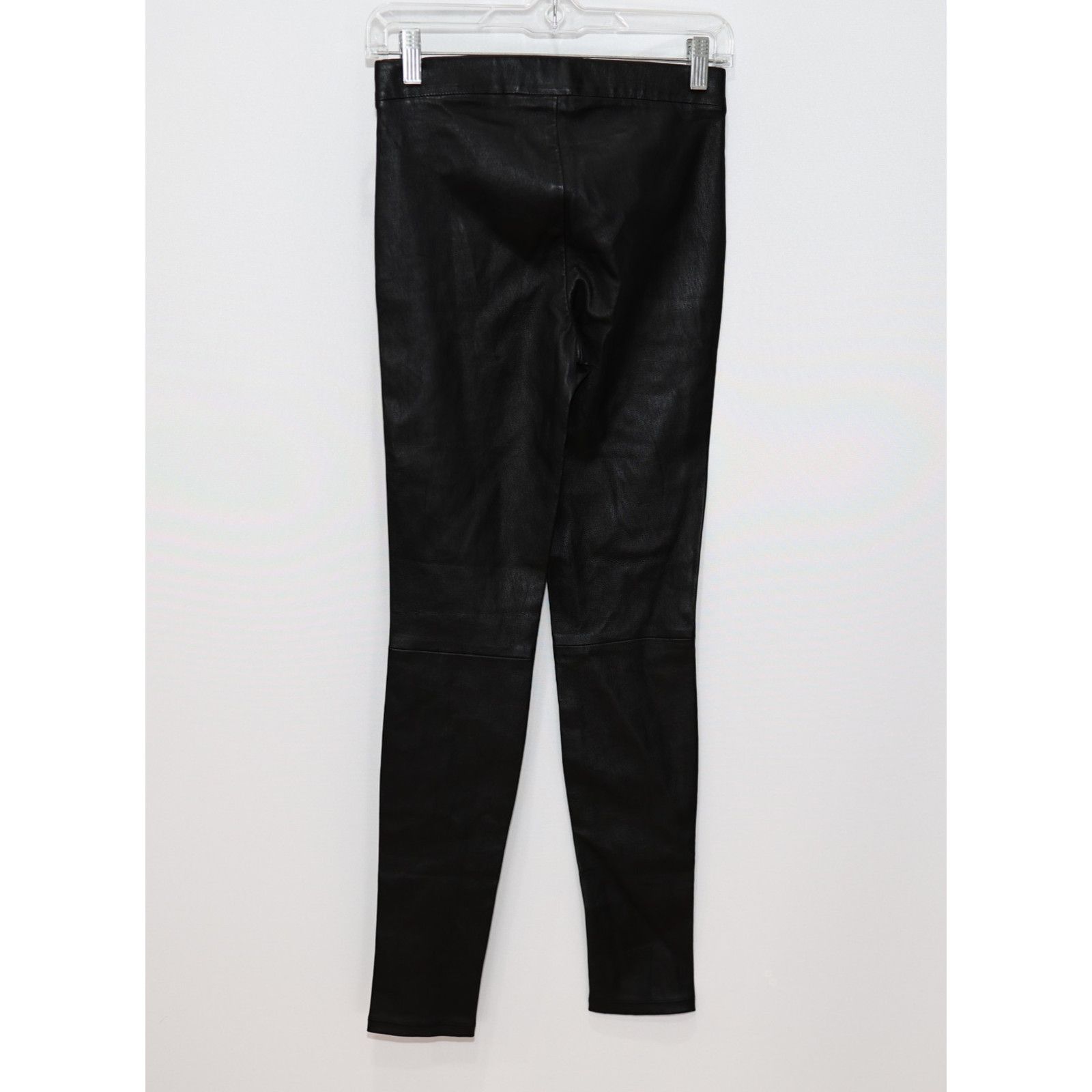 Theory THEORY Adbelle L2 Bristol Leather Leggings Pants Sz 2 $995 Size 26" / US 2 / IT 38 - 4 Thumbnail