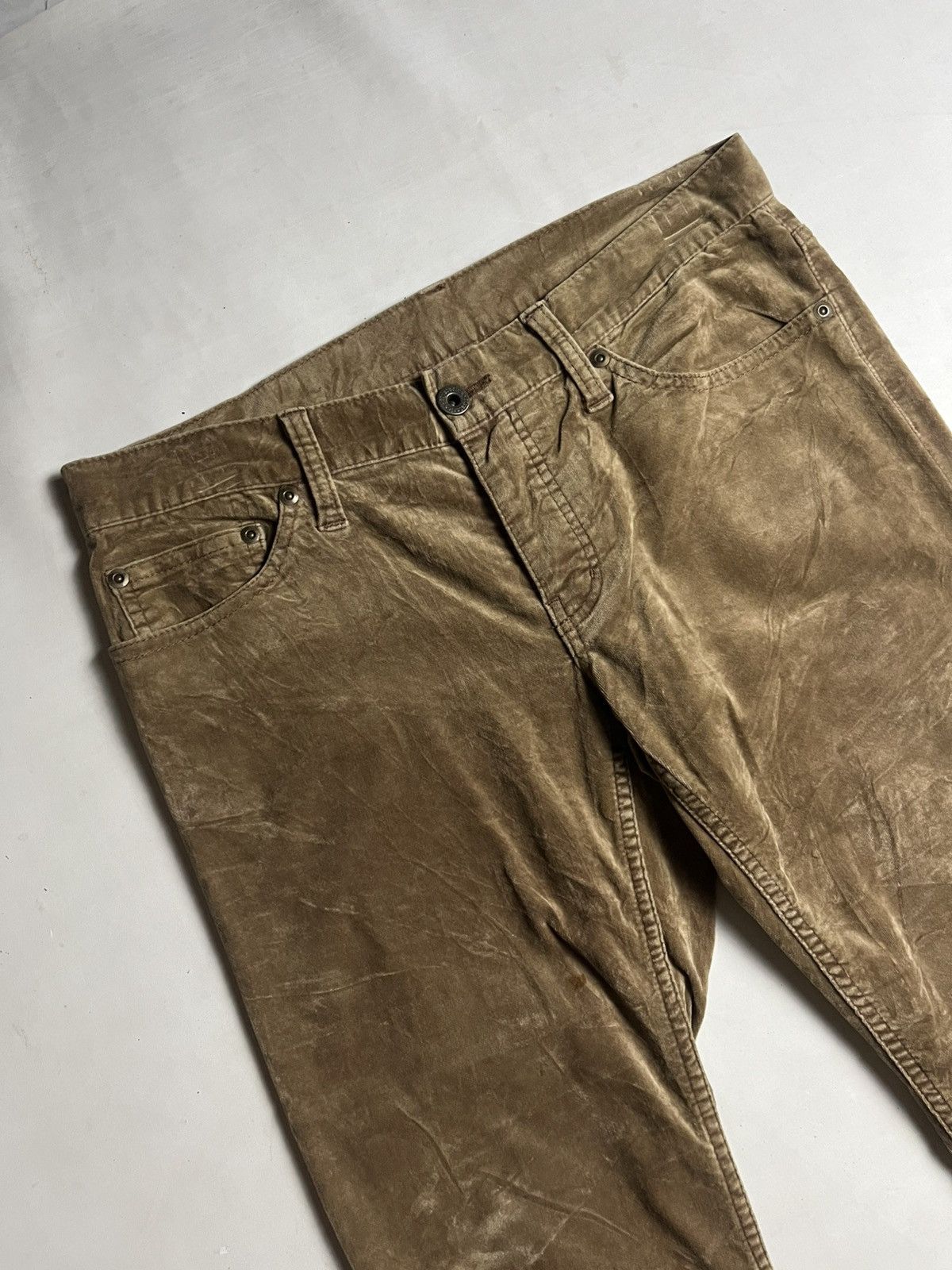 Hysteric Glamour 💸HOT💸90s Hysteric Glamour Suede pant Size US 29 - 3 Thumbnail