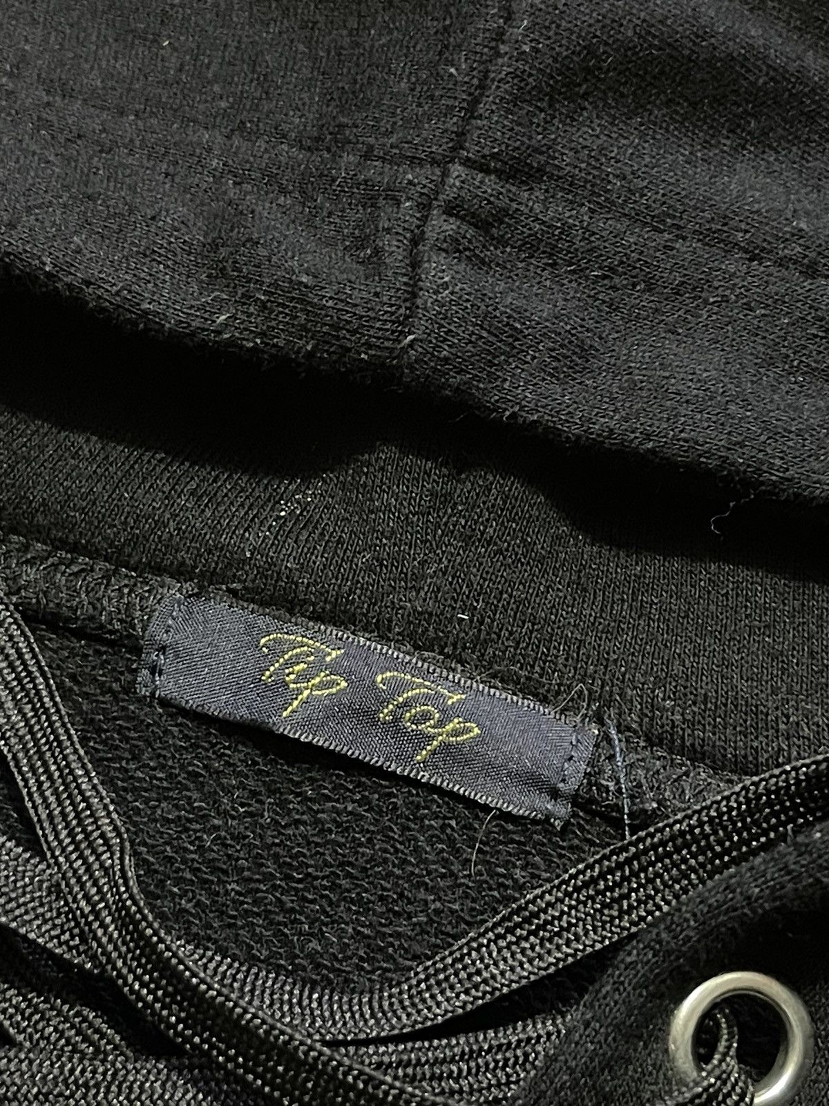 Le Grande Bleu (L.G.B.) Y2K HOODIES with rope motif on the neck Size US L / EU 52-54 / 3 - 5 Thumbnail
