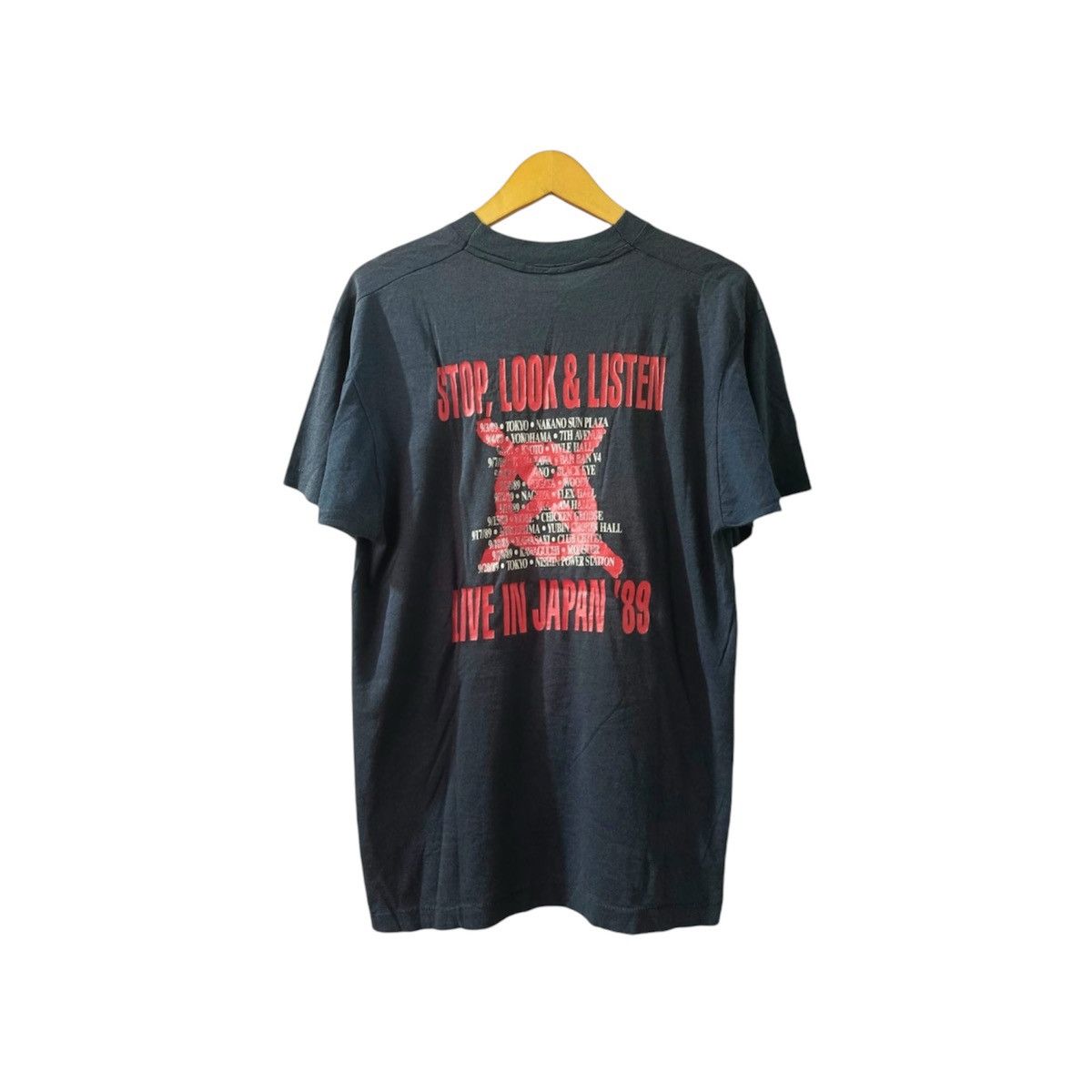 Vintage 80s Cry Wolf Band Tour Japan Tshirt