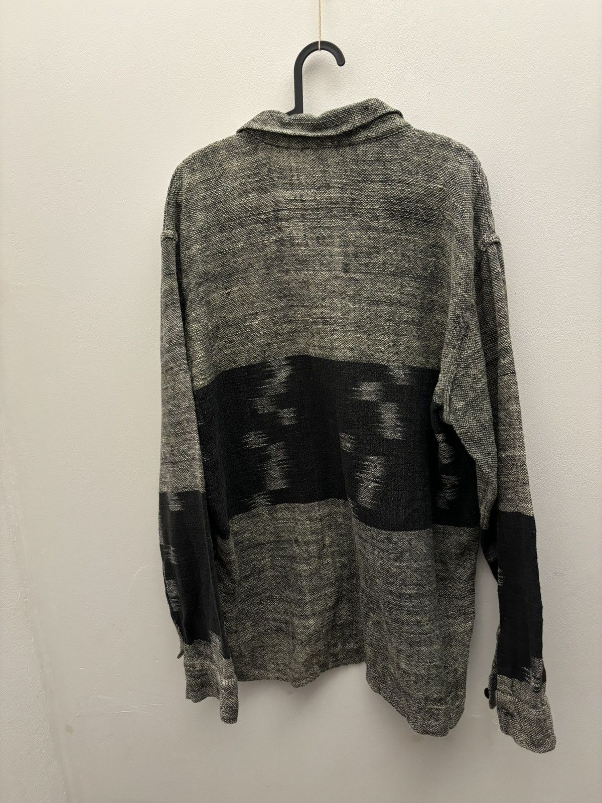 Japanese Brand Vintage Japanese Hand Knitted Avant Garde Shirt Size US L / EU 52-54 / 3 - 7 Thumbnail