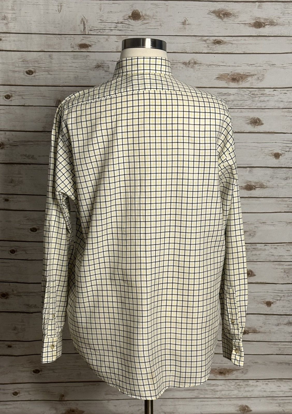 Polo Ralph Lauren Polo by Ralph Lauren white/navy/yellow plaid button-up shirt Size US XL / EU 56 / 4 - 5 Thumbnail
