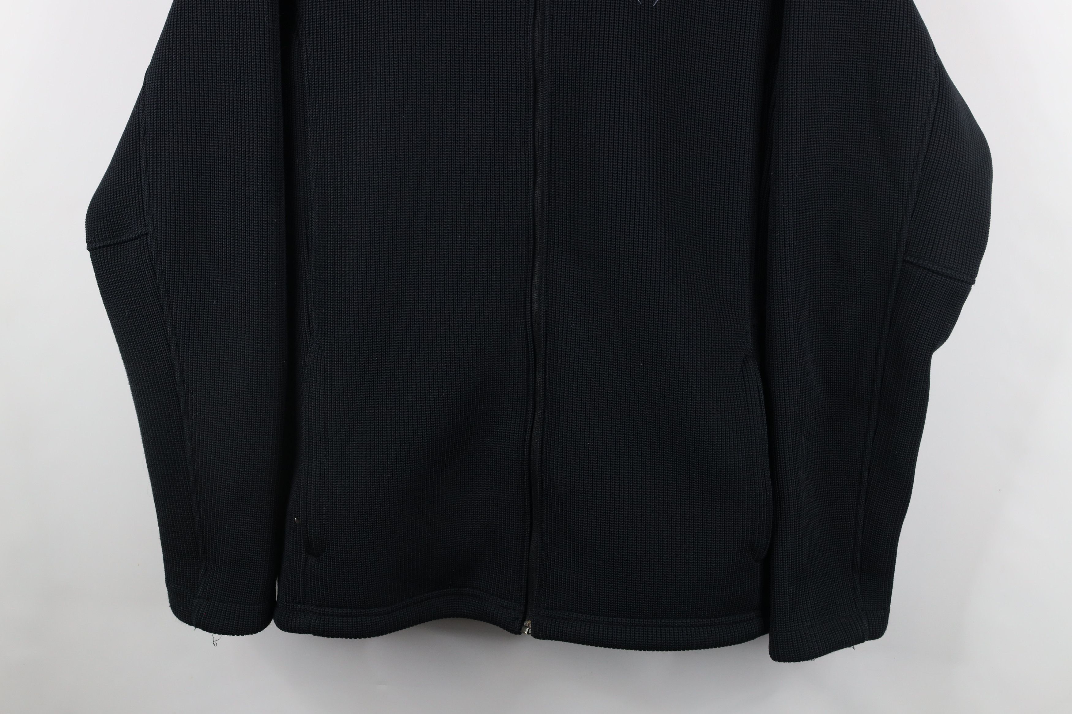 Spyder × Vintage Spyder Heavyweight Core Sweater Ribbed Knit Full Zip Jacket Size US XL / EU 56 / 4 - 3 Thumbnail