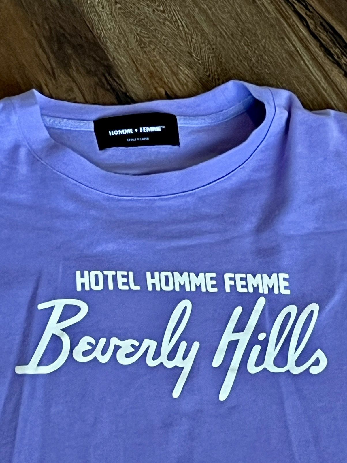 Homme + Femme La Homme Femme - Brand New SZ Large T Shirt Hotel Homme Femme Size US XXL / EU 58 / 5 - 7 Thumbnail