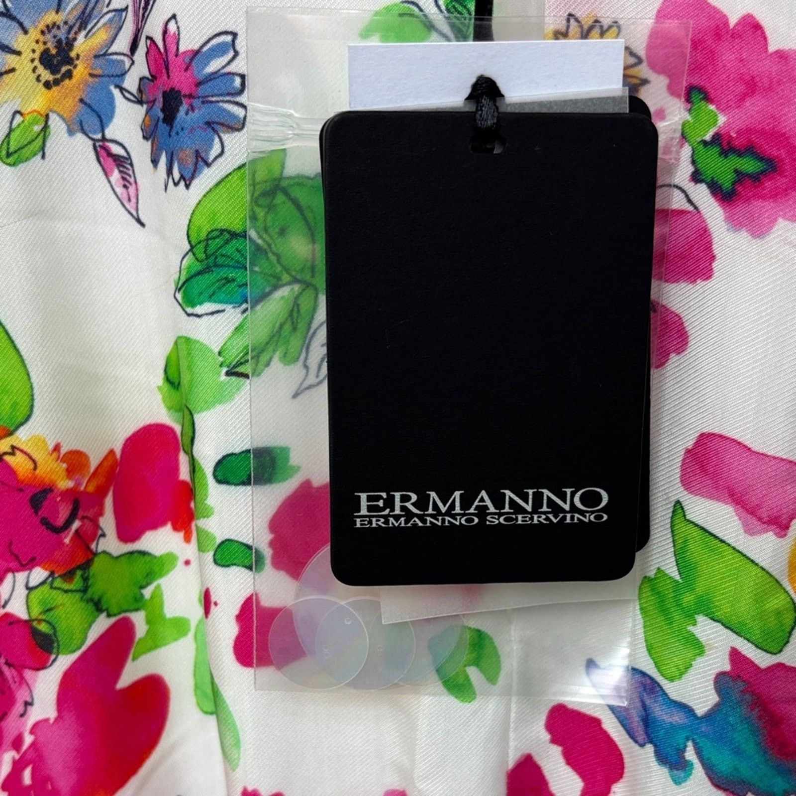 & Other Stories NWT Ermanno Scervino Multicolor Floral Maxi Dress Women's S Size S / US 4 / IT 40 - 2 Thumbnail