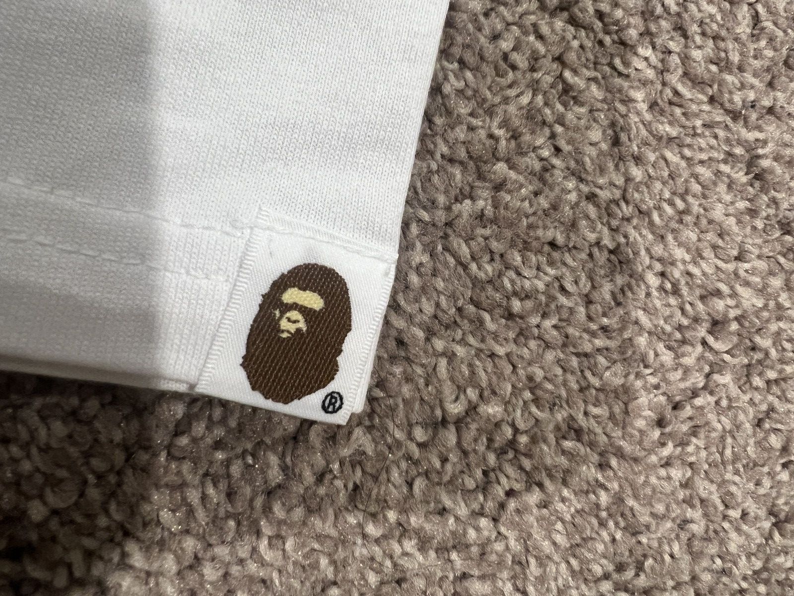 Bape Brand new A Bathing Ape Bape overprinted head tshirt XXL Size US XXL / EU 58 / 5 - 3 Thumbnail