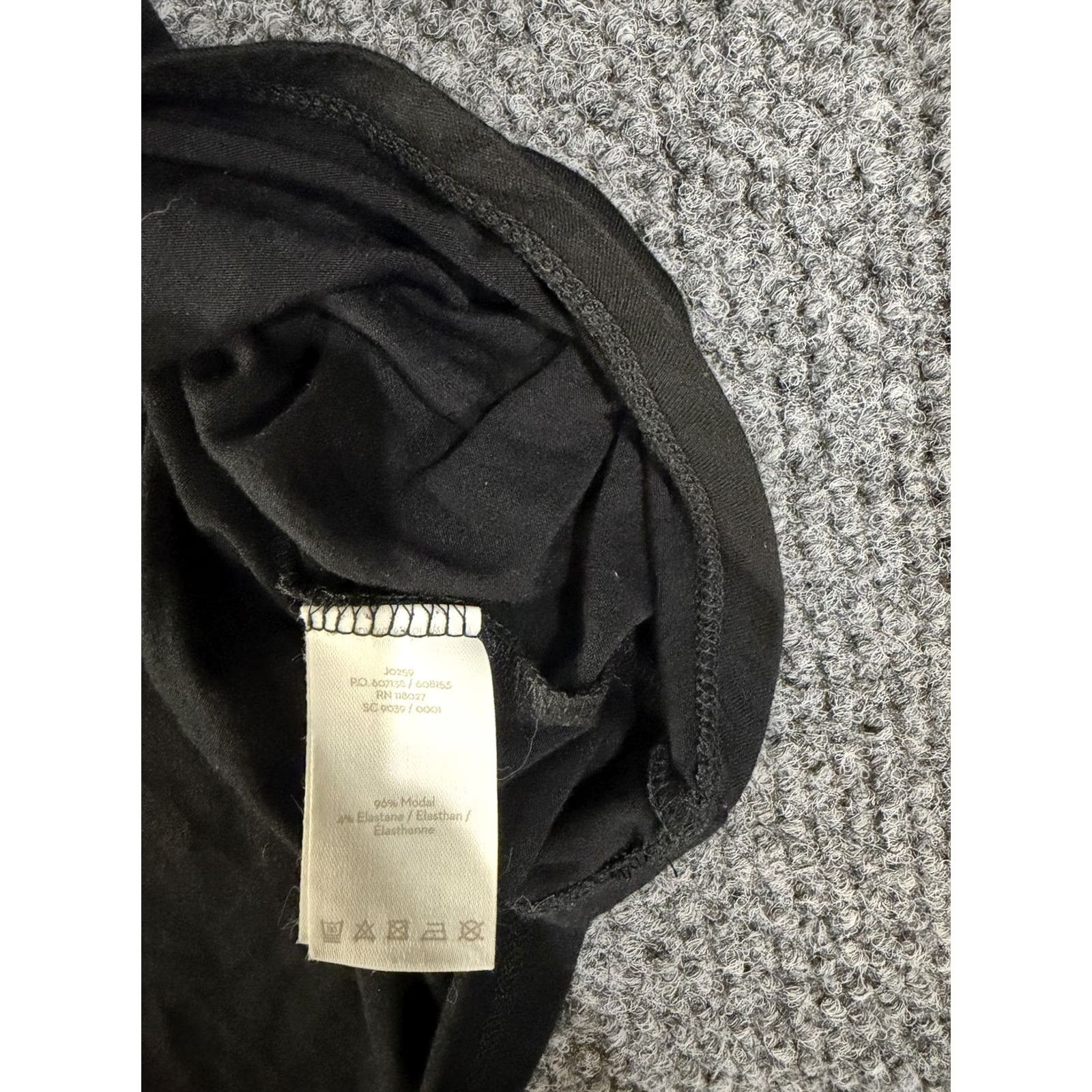 Boden VINTAGE Boden Dress Womens Large Black Drop Waist 3/4 Sleeve Jersey Trapeze Swing Size L / US 10 / IT 46 - 6 Thumbnail