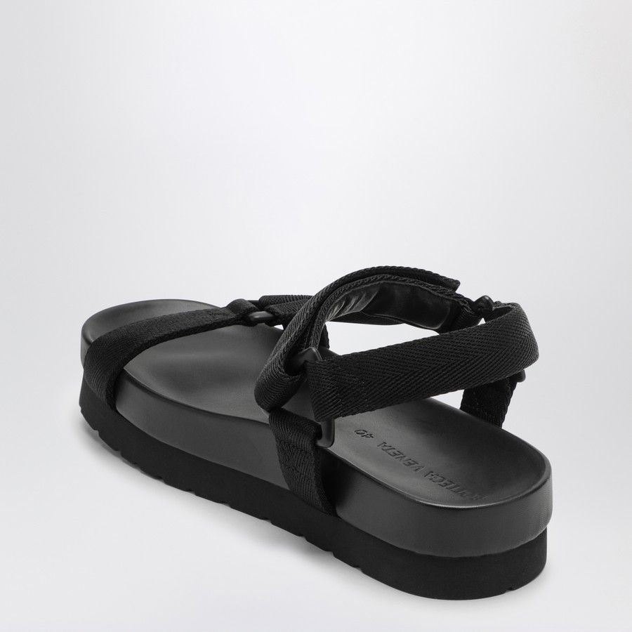 Bottega Veneta o1d2blof0824 Patch Logo Sandals in Black Size US 8 / IT 38 - 4 Thumbnail