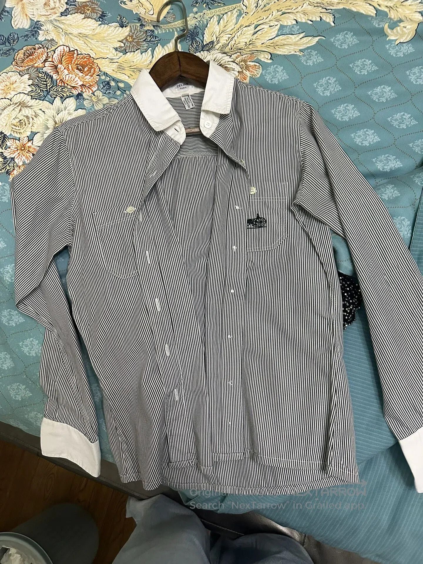Other Celine Vintage Striped Shirt For Women. Size M / US 6-8 / IT 42-44 - 8 Thumbnail