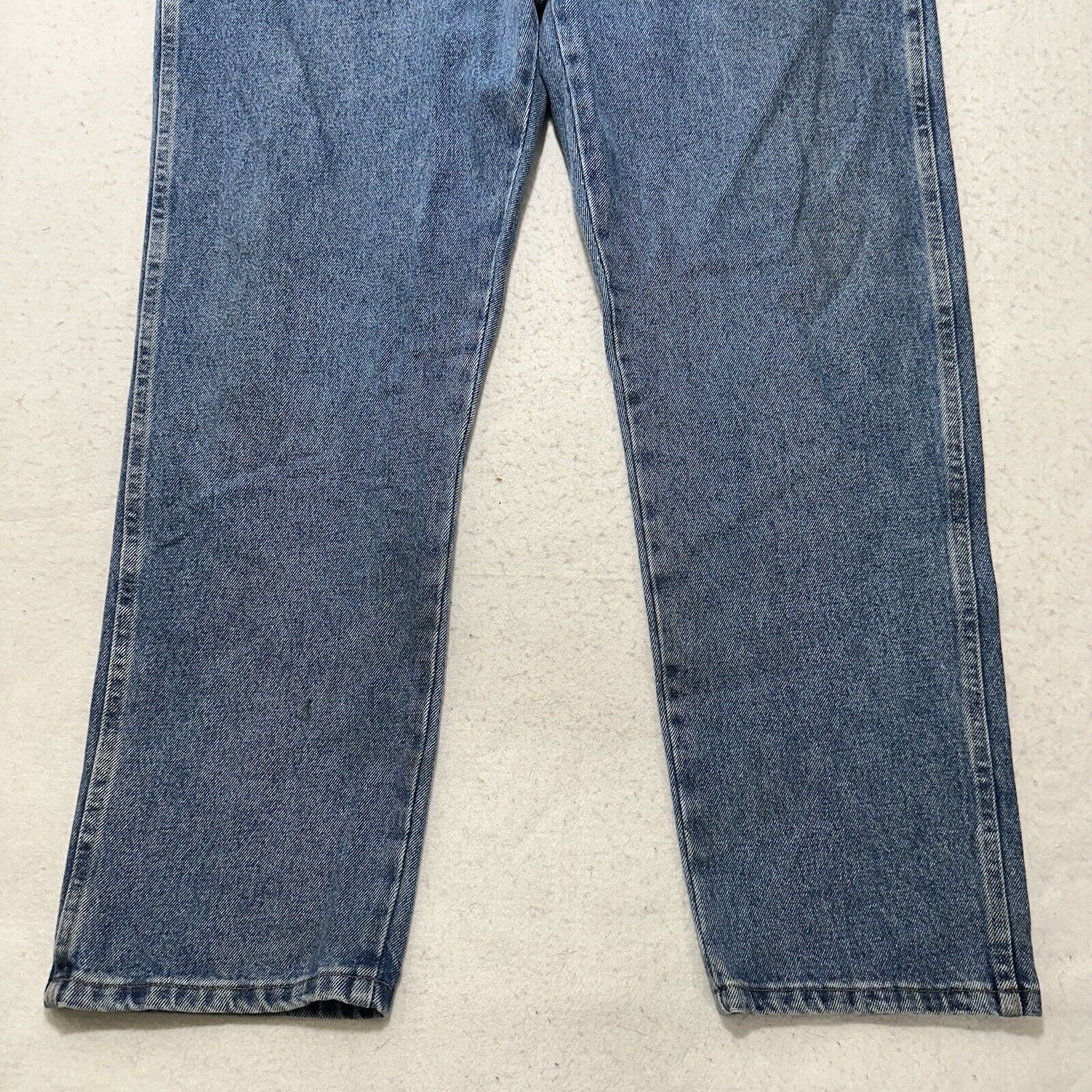Wrangler Vintage Wrangler Rustler 38x29 Straight Leg Denim Blue Jeans Size US 38 / EU 54 - 5 Thumbnail