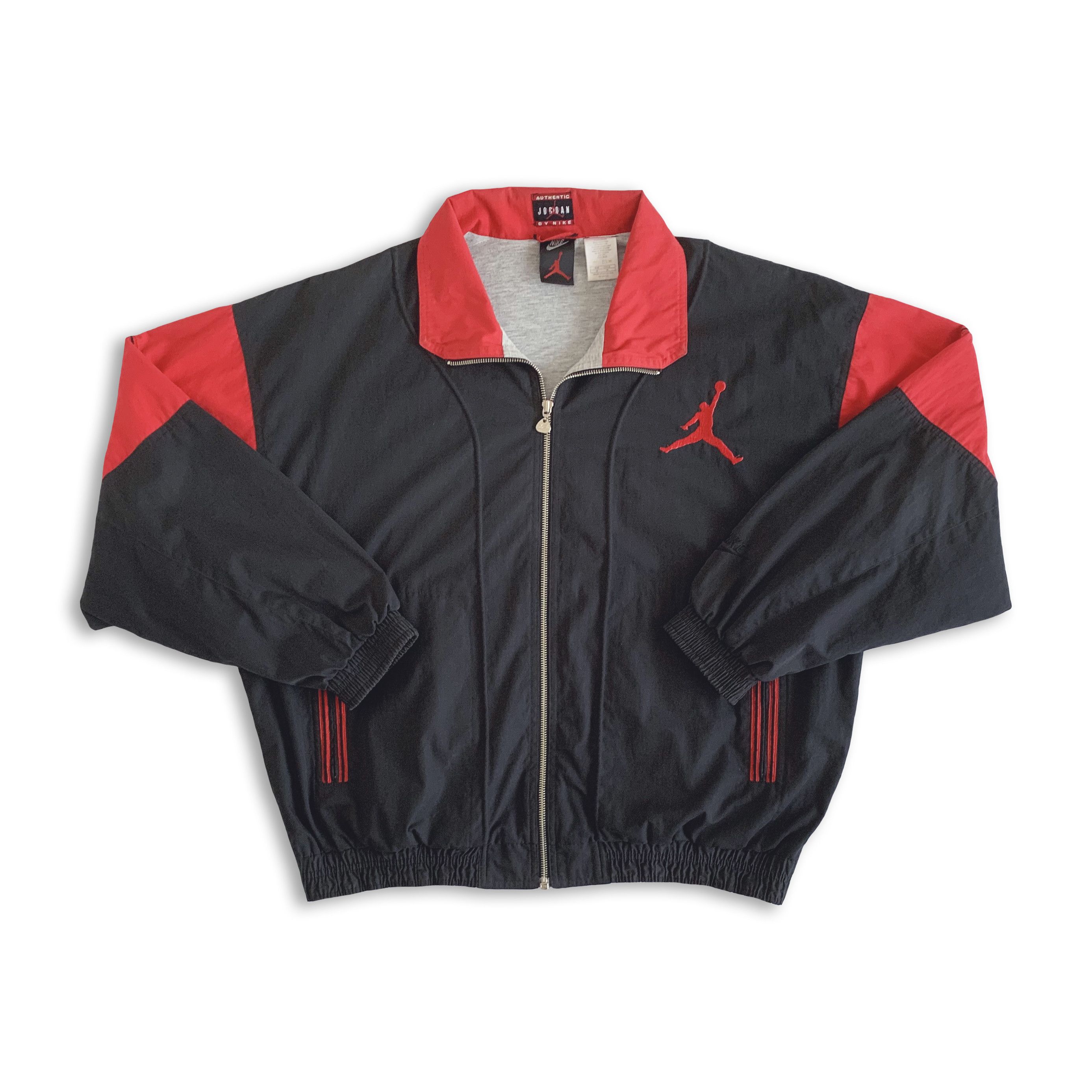 Jordan Brand Vintage 90s NIKE Air Jordan Windbreaker Jacket Jumpman Rare Size US M / EU 48-50 / 2 - 2 Thumbnail