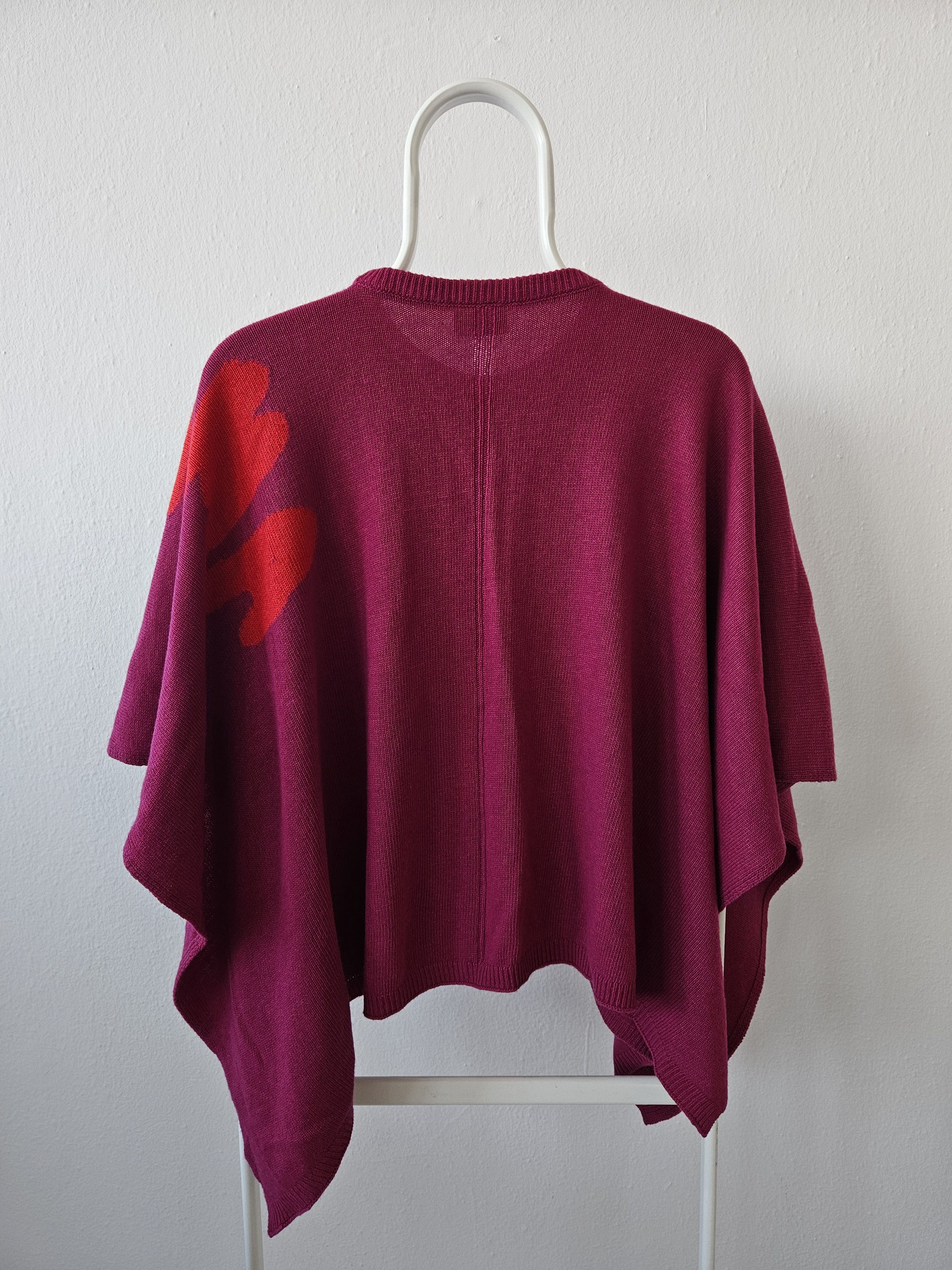 Fendi Fendi roma wool blend poncho Size ONE SIZE - 2 Thumbnail