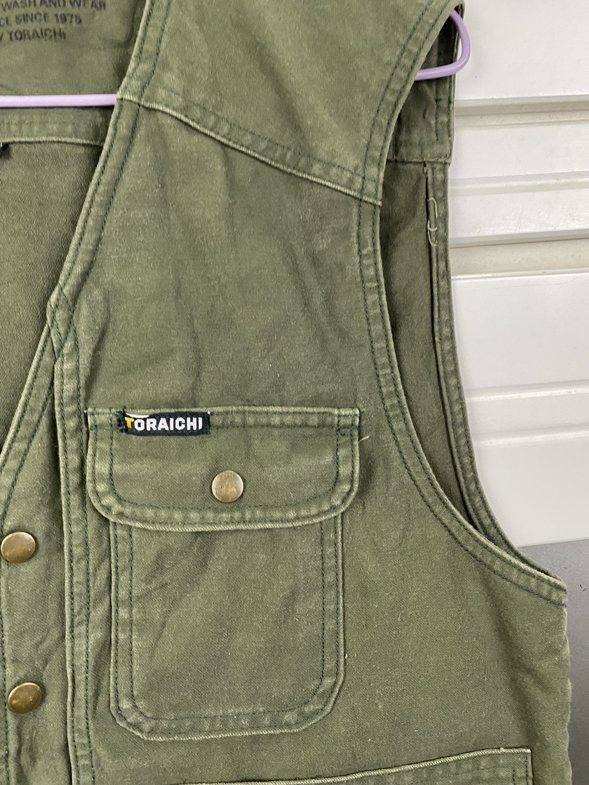 Japanese Brand × Vintage Vintage Vest Pocket Toraichi Japan Size US L / EU 52-54 / 3 - 4 Thumbnail