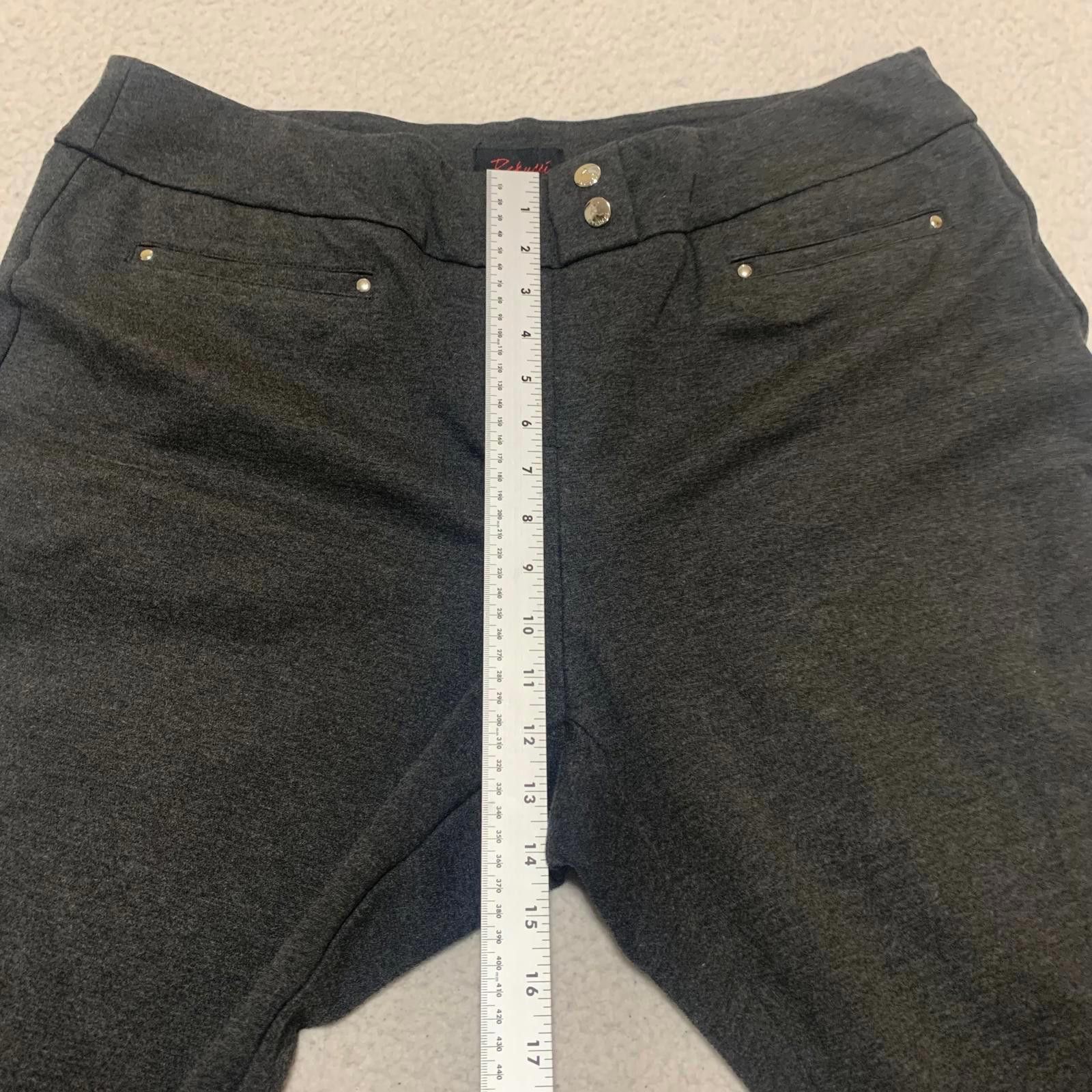 Other Rekucci Women's Size 18W Dark Gray Casual W40x29.5 Pants Size 40" / US 18 - 3 Thumbnail