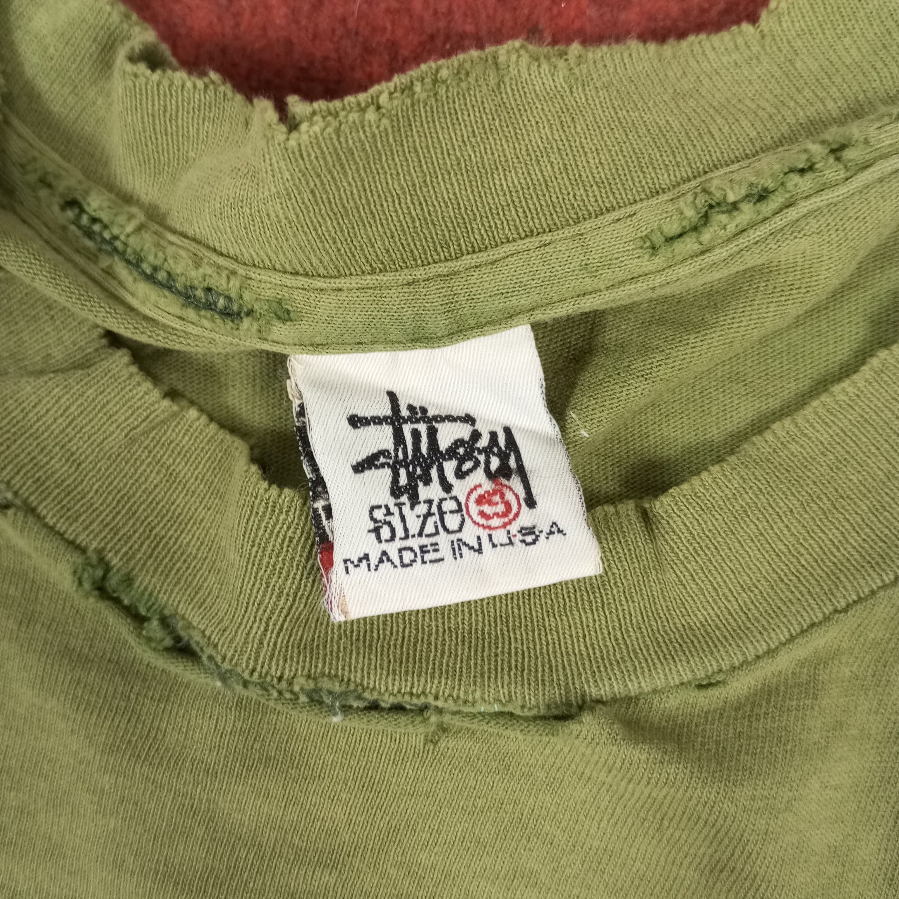 Stussy × Vintage Vintage Stussy Deluxe Streetwear Distressed Tshirt Size US S / EU 44-46 / 1 - 13 Thumbnail