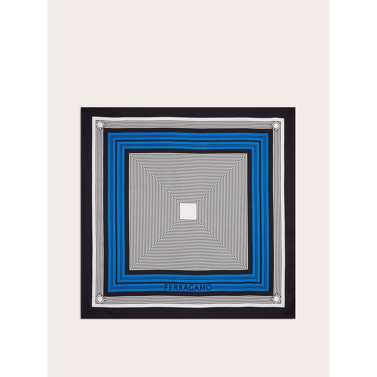 Salvatore Ferragamo o1s1rm1024 Size: 90x90 Cm / Scarf in Multicolor Size ONE SIZE - 1 Thumbnail