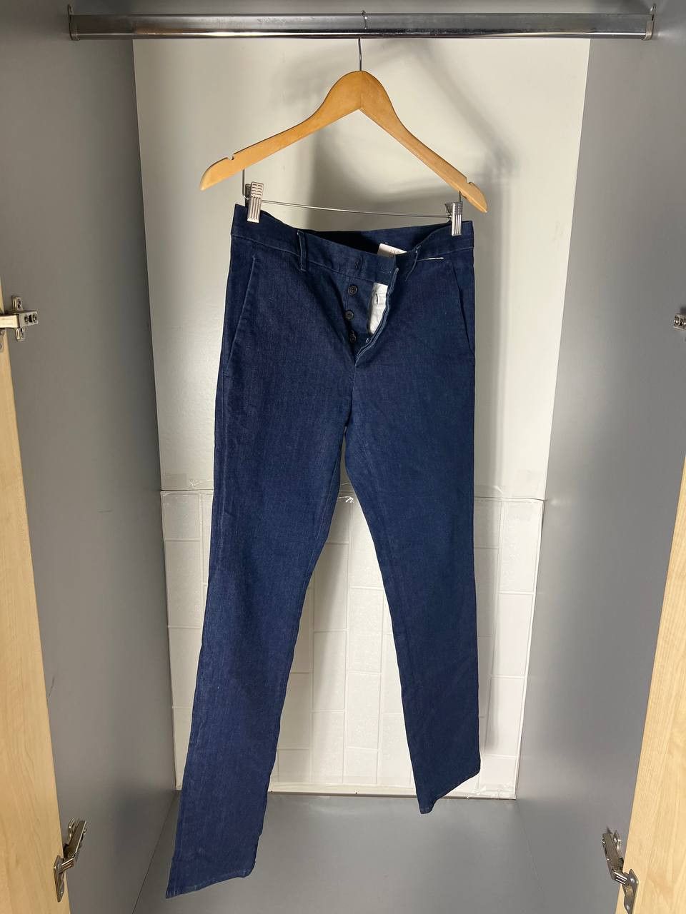 Prada VINTAGE PRADA DENIM SKINNY JEANS ITALIAN DESIGNER CASUAL Size US 32 / EU 48 - 2 Thumbnail