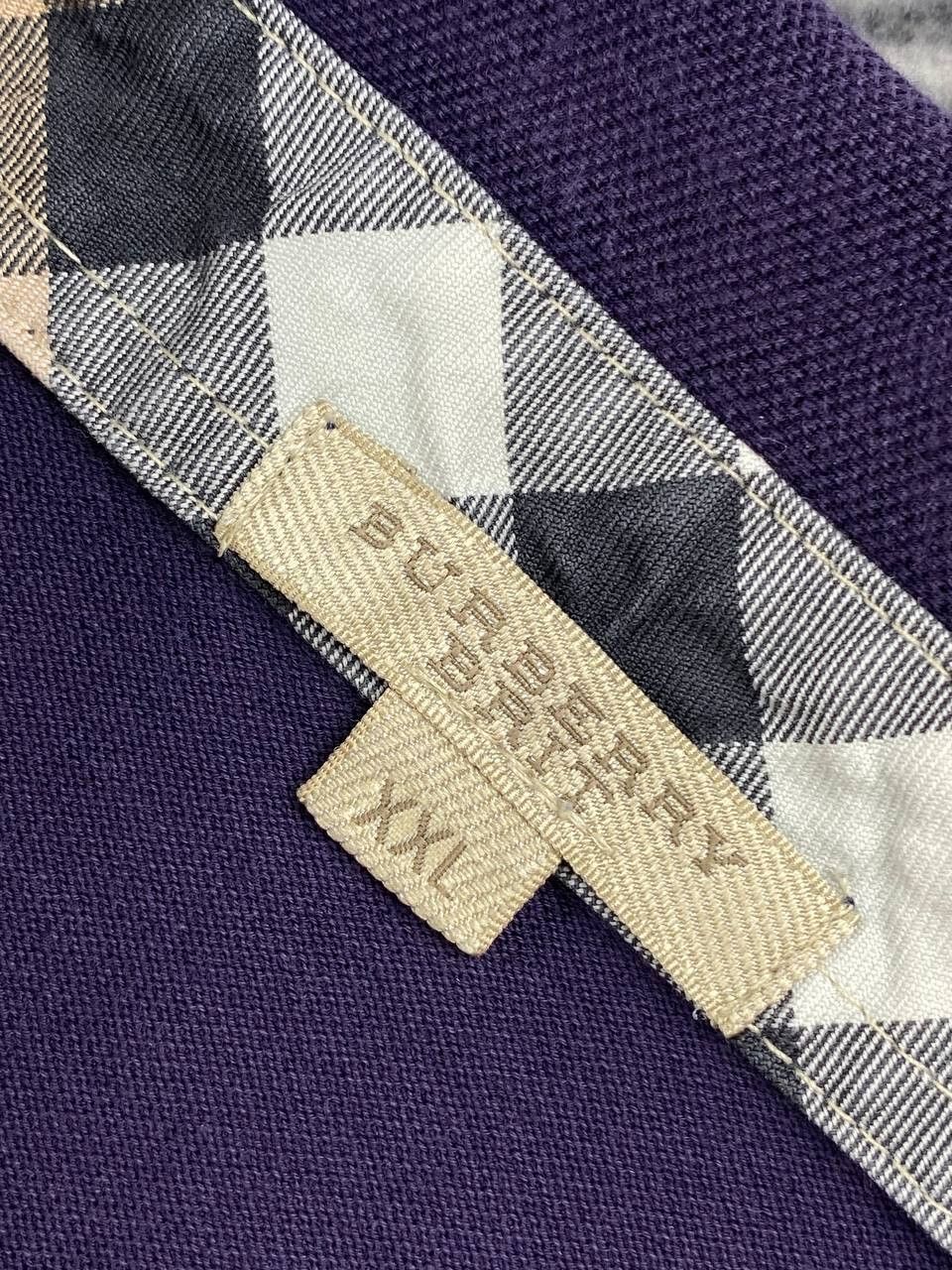 Burberry Vintage Burberry Brit Polo Nova Check Long Sleeve Men Size US XXL / EU 58 / 5 - 9 Thumbnail