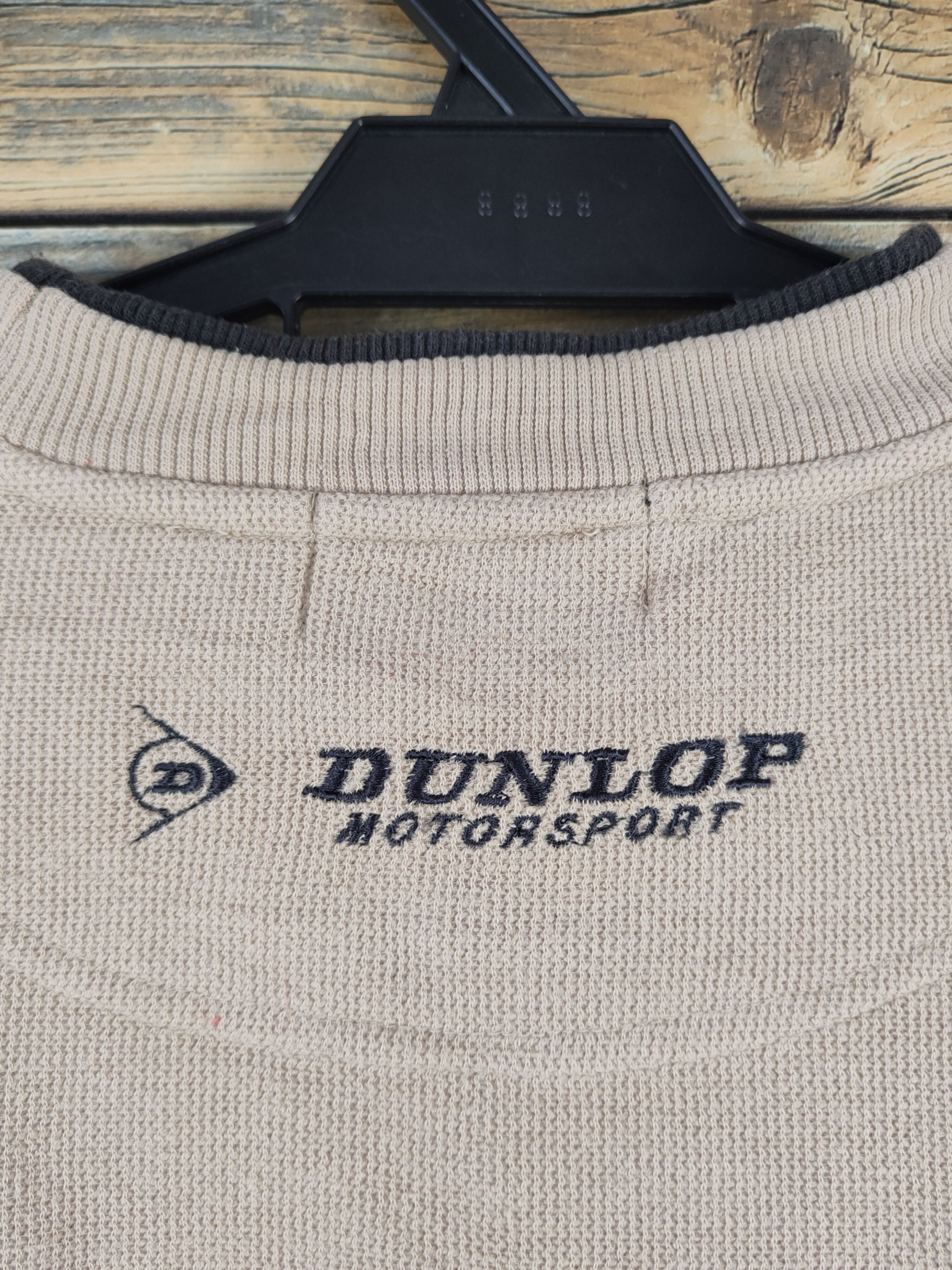 Dunlop Donlup Motorsport Brown Knitwear Sweatshirts #W2160 Size US M / EU 48-50 / 2 - 9 Thumbnail