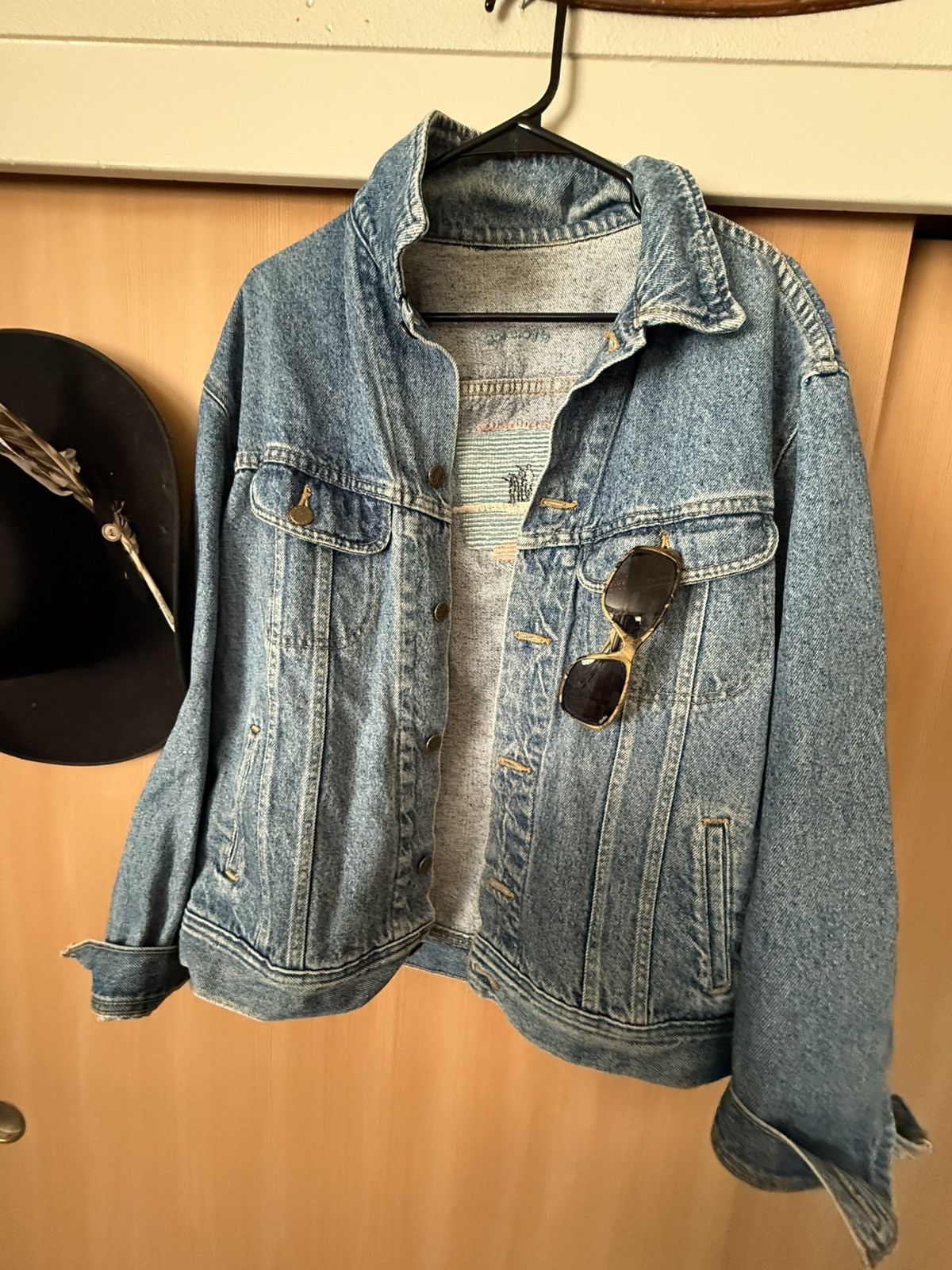 Vintage ⚡️⚡️ Vintage Denim Jacket - Riders ⚡️⚡️ Size US L / EU 52-54 / 3 - 1 Thumbnail