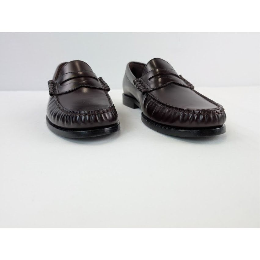 Celine o1rshd1 Luco Polished Calfskin Loafer Boots in Burgundy 40 Size US 7 / EU 40 - 5 Thumbnail