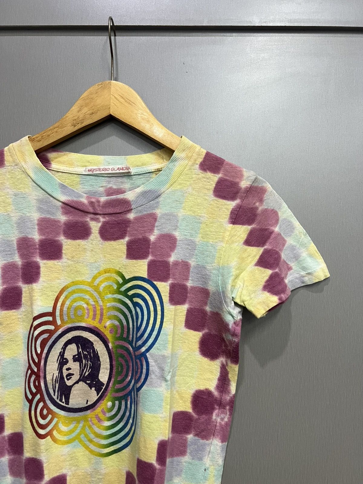 Hysteric Glamour Vintage 90s Hysteric Glamour Psychedelics Tshirt Size US XXS / EU 40 - 2 Thumbnail