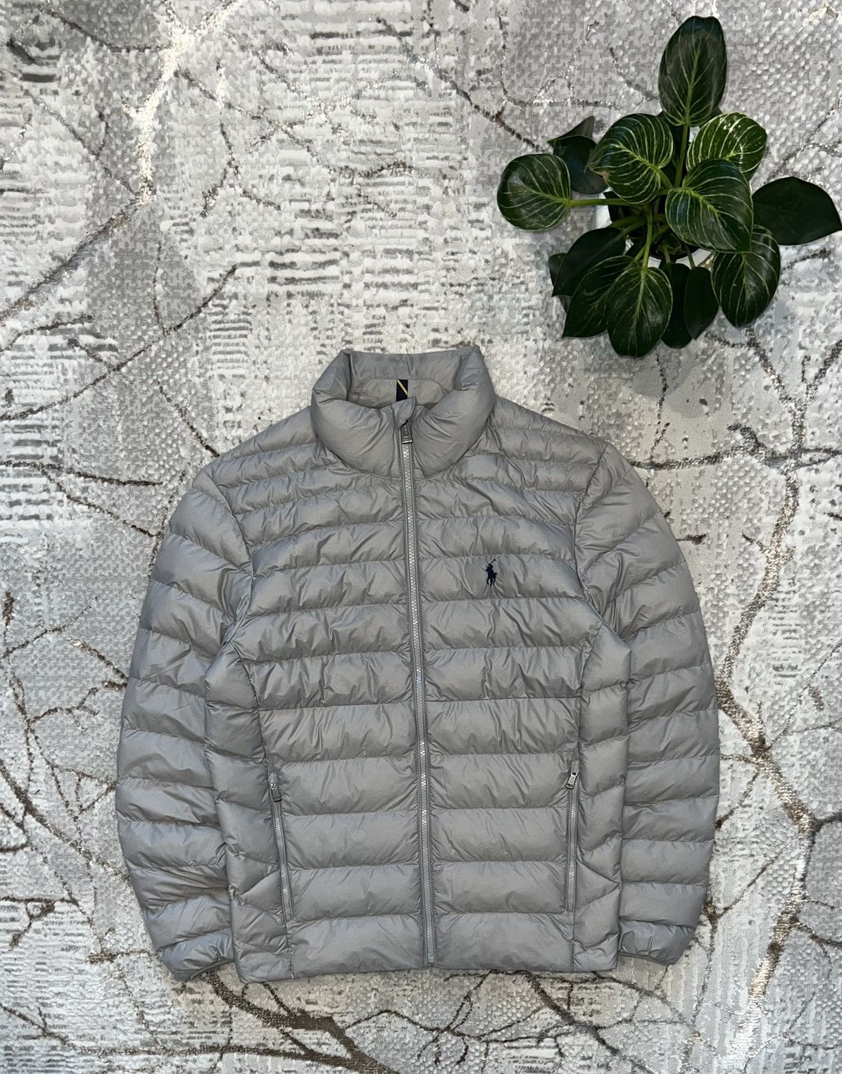 Polo Ralph Lauren × Vintage POLO RALPH LAUREN BOMBER JACKET 🦍 SMALL LOGO DOWN PUFFER Y2K Size US S / EU 44-46 / 1 - 1 Thumbnail