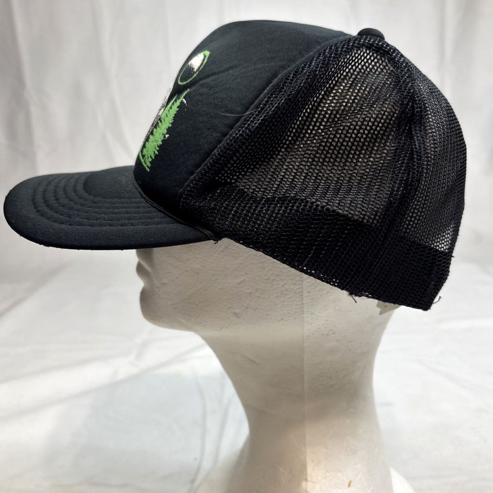 Vintage VINTAGE Great Smoky Mountains National Park Black Trucker Cap Hat Bear Snapback Men One Size Black Trucker Hat Snapback National Parks Mens Size US M / EU 48-50 / 2 - 6 Thumbnail