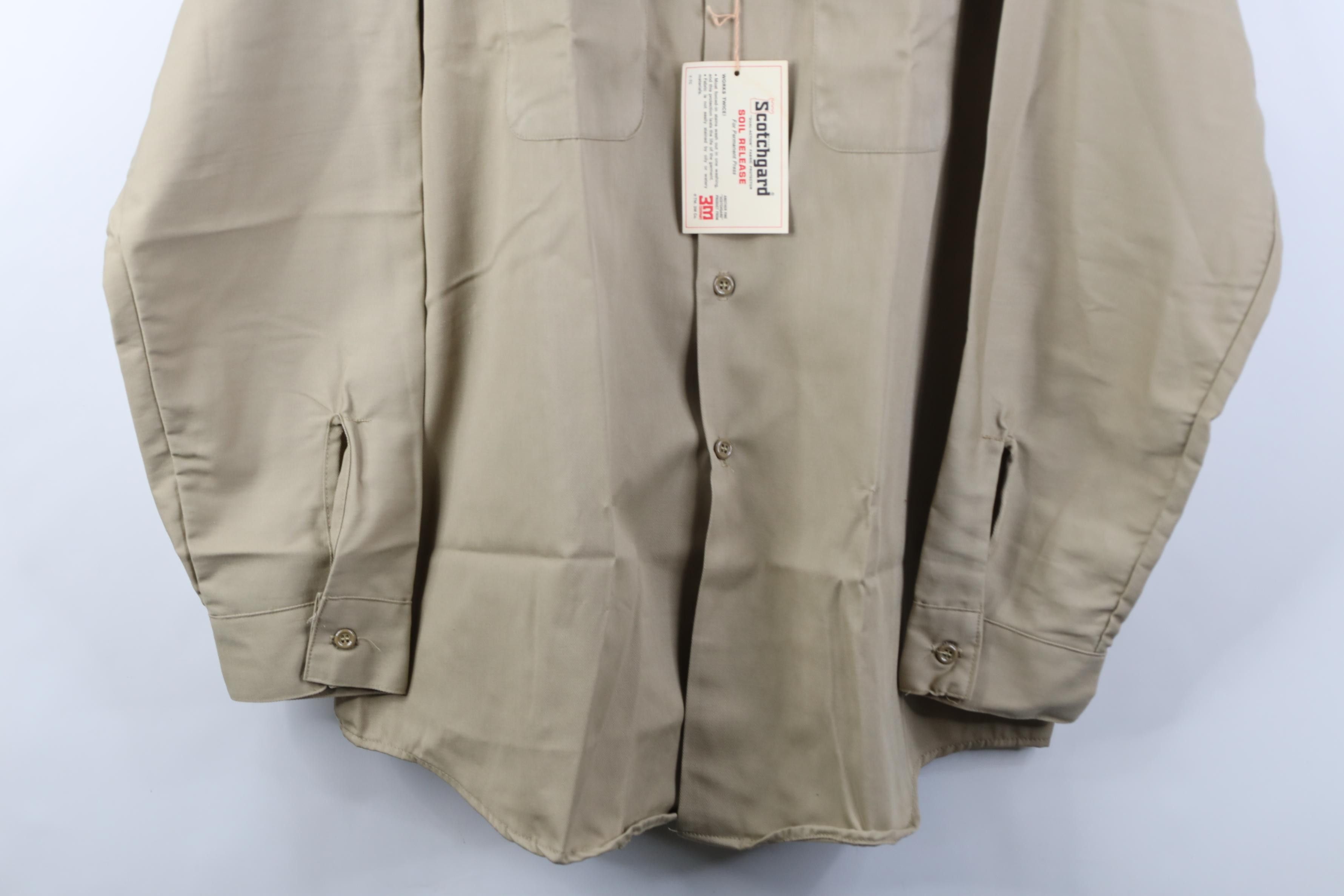 FiveBrother Deadstock Vintage 50s Five Brother Twill Work Button Shirt Size US L / EU 52-54 / 3 - 3 Thumbnail