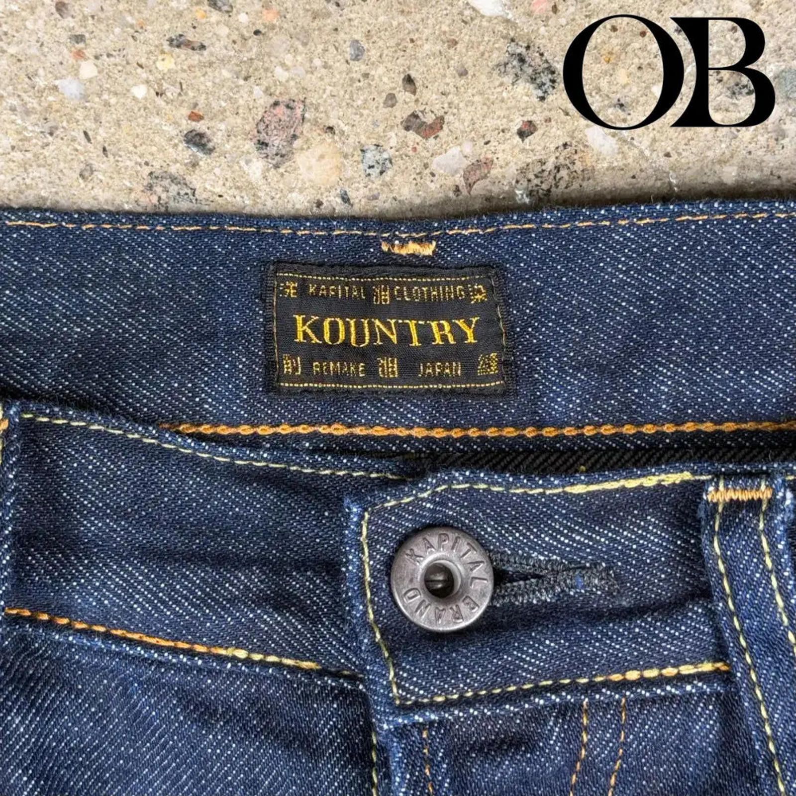 Kapital Kapital 12.5oz Denim Mexican Tuxedo Pants 5P Pants Size US 36 / EU 52 - 5 Thumbnail