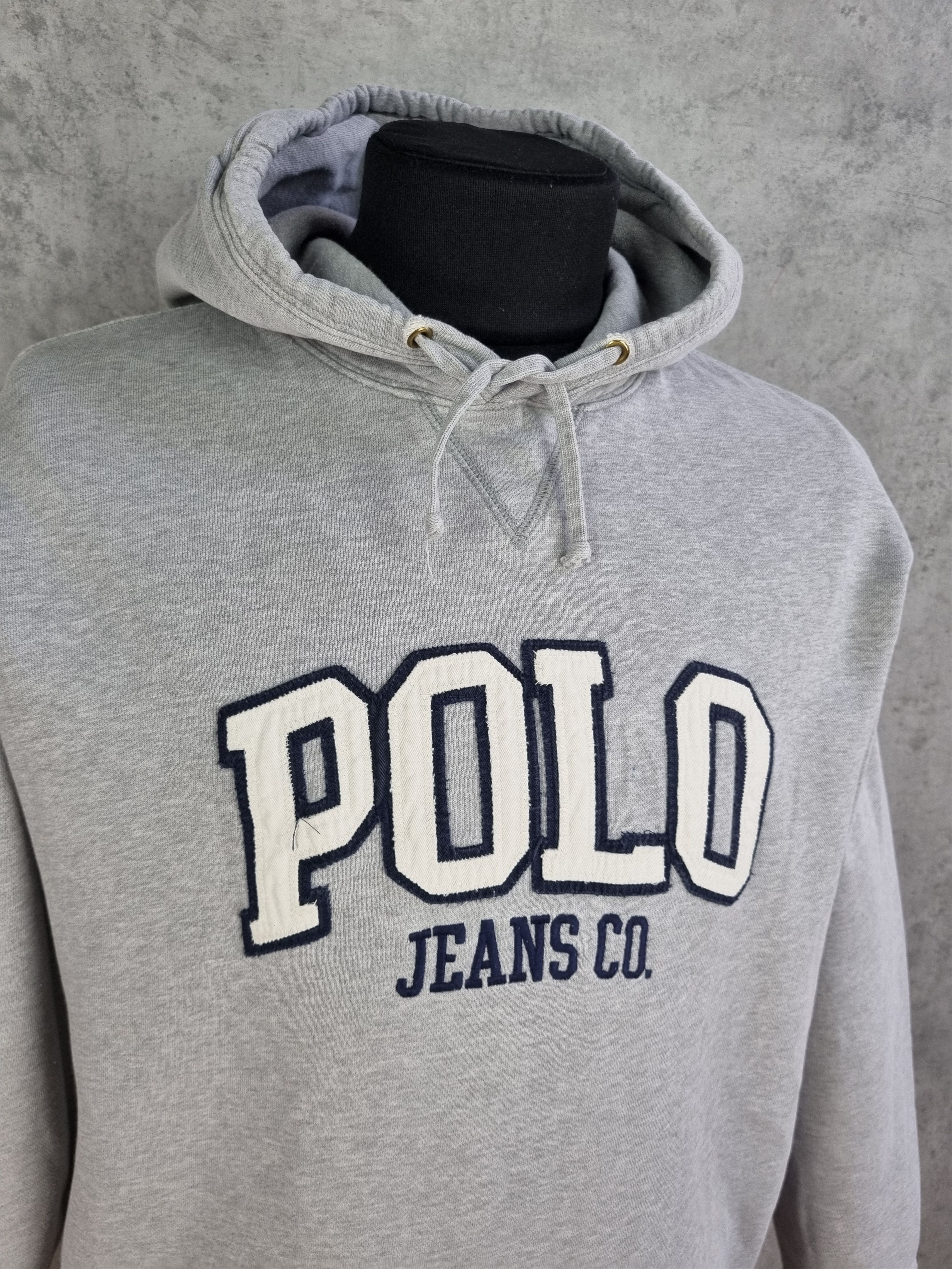 Polo Ralph Lauren × Vintage Polo Sport Ralph Lauren Relaxed Fit Spellout BigLogo Hoodie Size US L / EU 52-54 / 3 - 20 Thumbnail