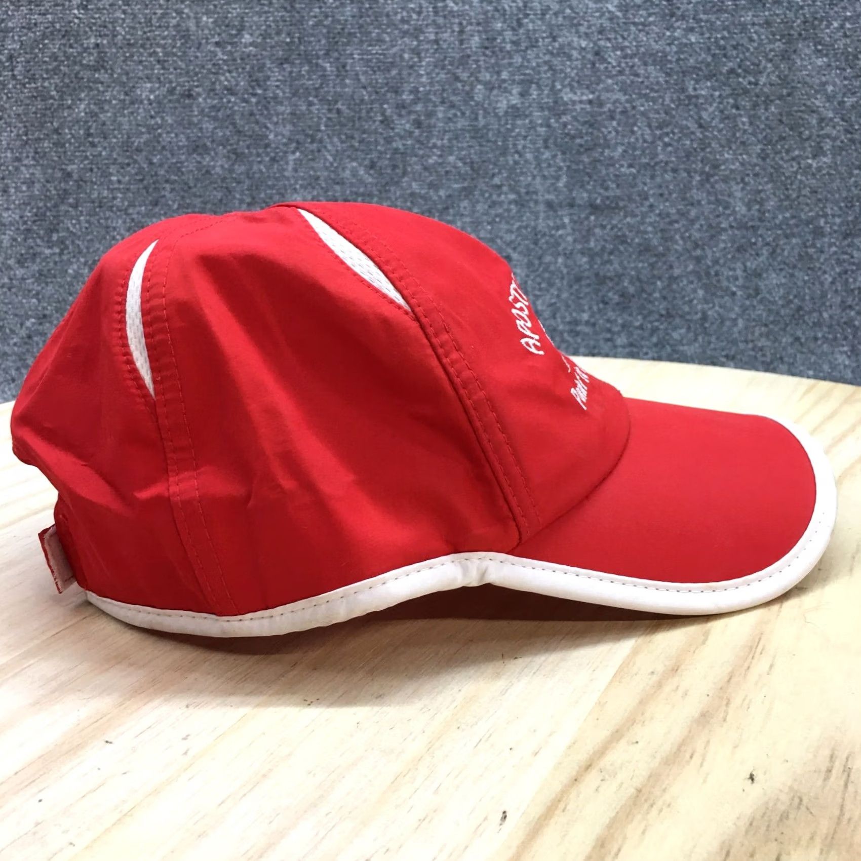 Vintage Apostle Island Baseball Cap Hat Mens Red White One Size Performance Headwear Size ONE SIZE - 5 Thumbnail