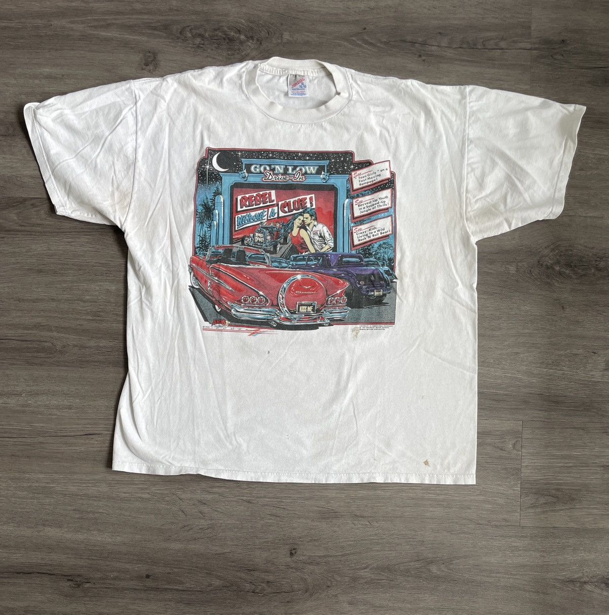 Jerzees × Vintage Vintage Bay Area “2nd Employee Car Show” T-shirt (Sz. XL) Size US XL / EU 56 / 4 - 1 Thumbnail