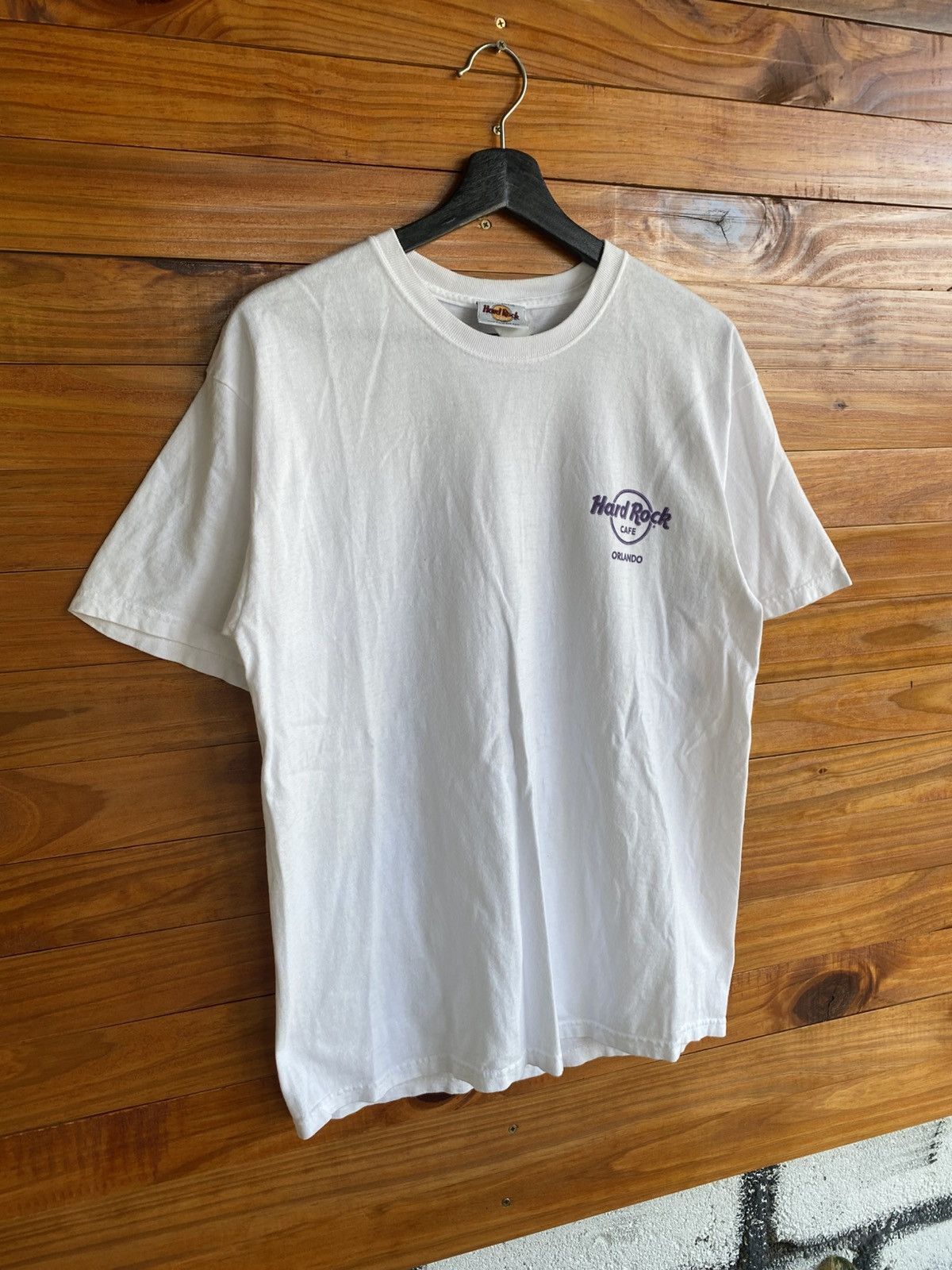 Hard Rock Cafe Vintage Hard Rock Cafe Orlando Mardi Gras T-Shirt 90s White Size US S / EU 44-46 / 1 - 9 Thumbnail