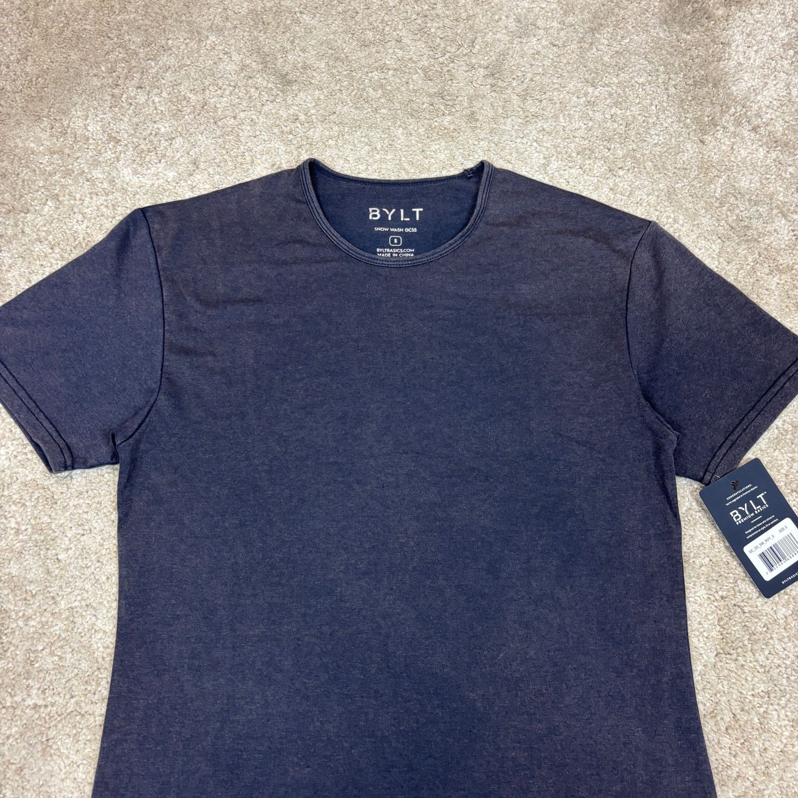 Other NWT Bylt Drop Cut Snow Wash DCSS Short Sleeve Shirt Men's S Size US S / EU 44-46 / 1 - 2 Thumbnail