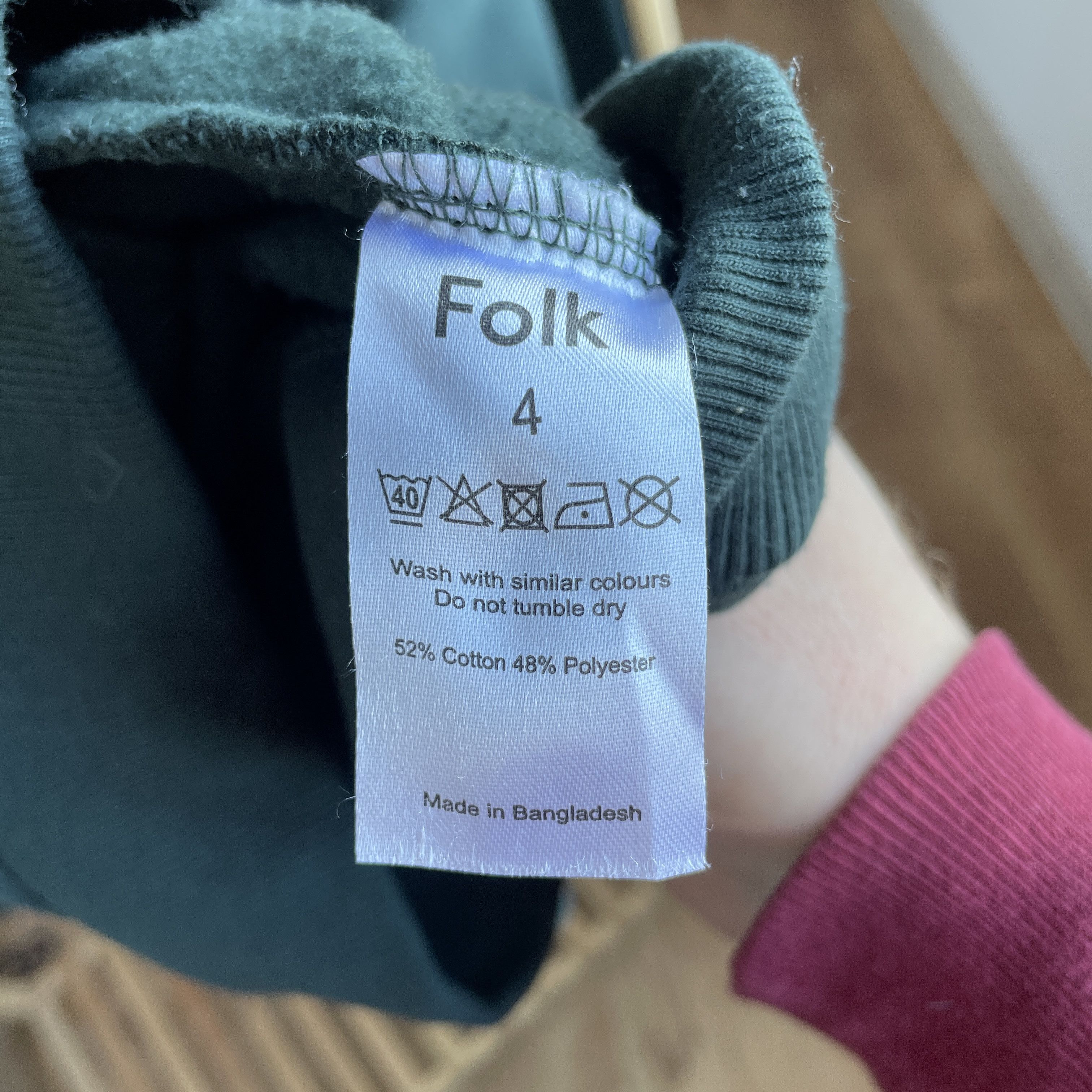 Folk Folk Green Crew Neck Sweatshirt Size 4 Size US XL / EU 56 / 4 - 7 Thumbnail