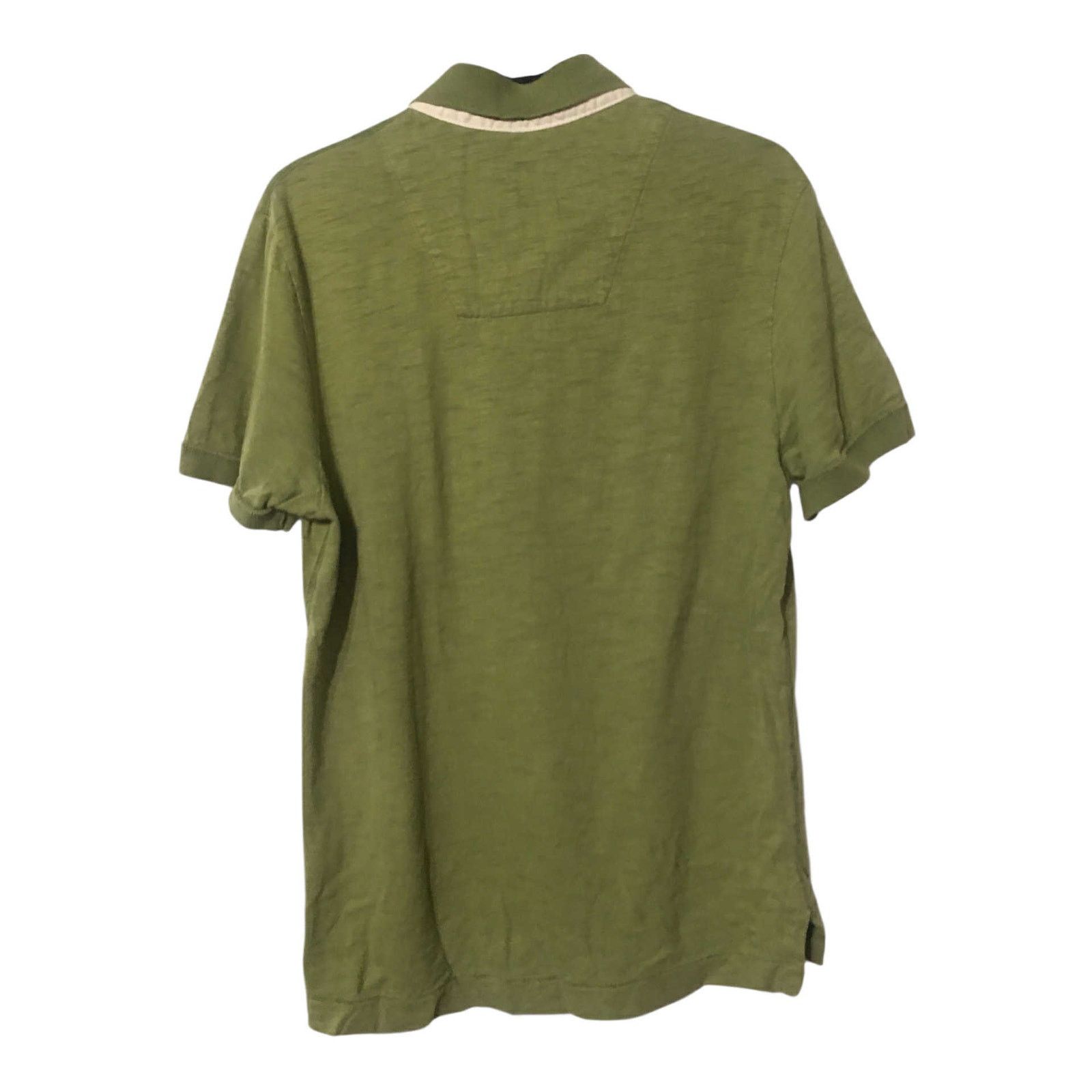American Eagle Outfitters VINTAGE Y2K American Eagle Men's Polo Green Embroidery 7 Med Size S / US 4 / IT 40 - 4 Thumbnail