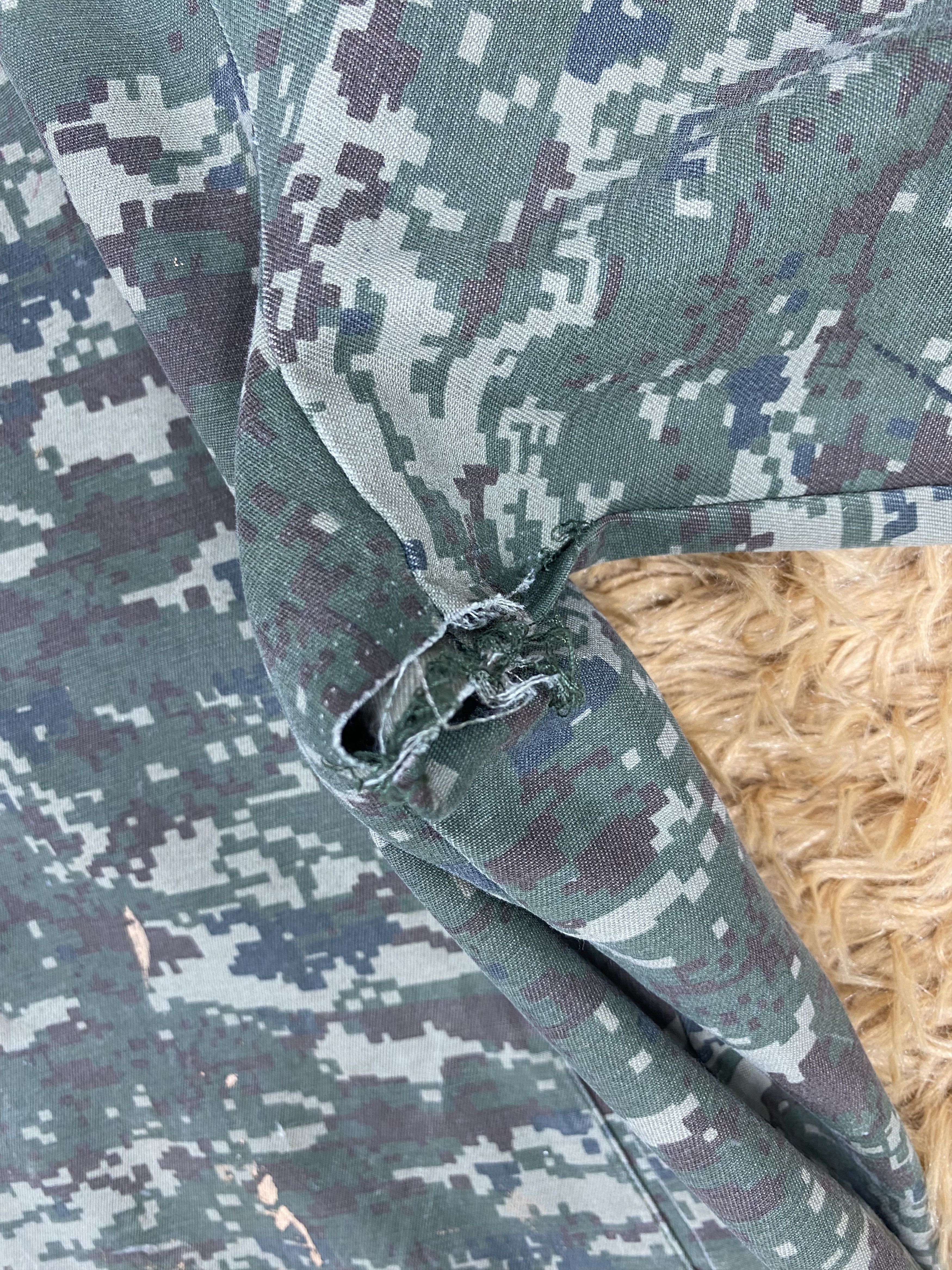 Vintage Vintage Union Made Halfzipper Camouflage Jacket PJ2508 Size US M / EU 48-50 / 2 - 5 Thumbnail