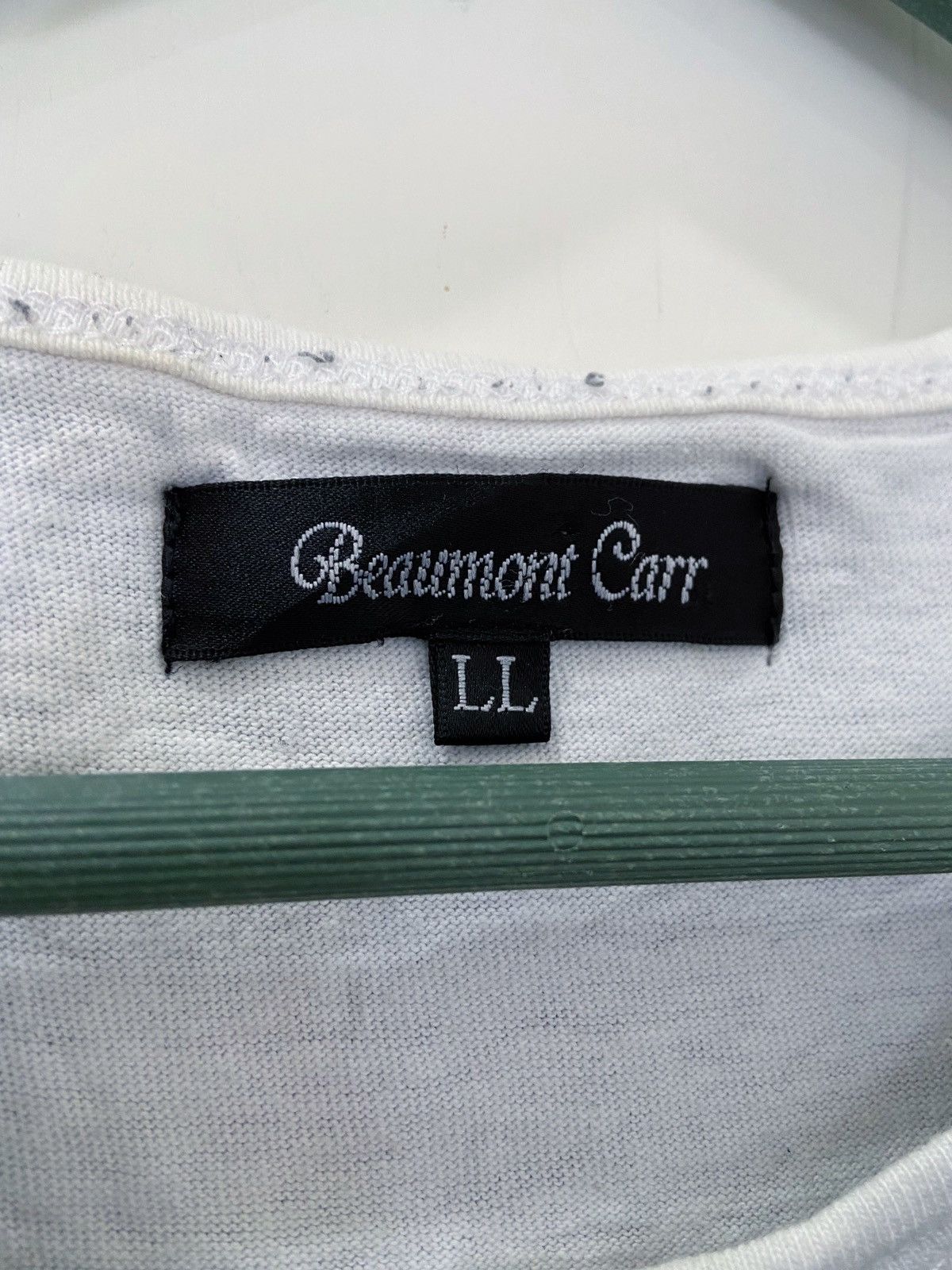 20471120 BEAUMONT CARR POEM DOUBLE LAYER STYLE TEE Size US XL / EU 56 / 4 - 5 Thumbnail