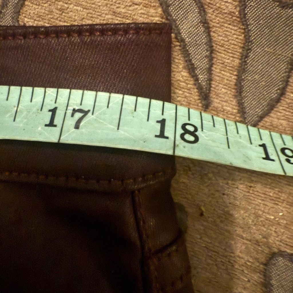 Tommy Hilfiger Women's Tommy Hilfiger waxed Pants Size 14 Brown Size 36" / US 14 / IT 50 - 12 Thumbnail
