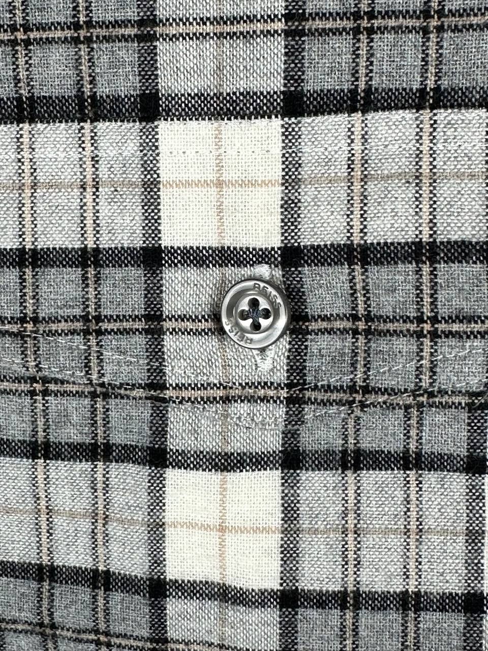 Reiss Reiss Plaid Pocket Shirt White Clean Fit Streetwear Size US M / EU 48-50 / 2 - 7 Thumbnail